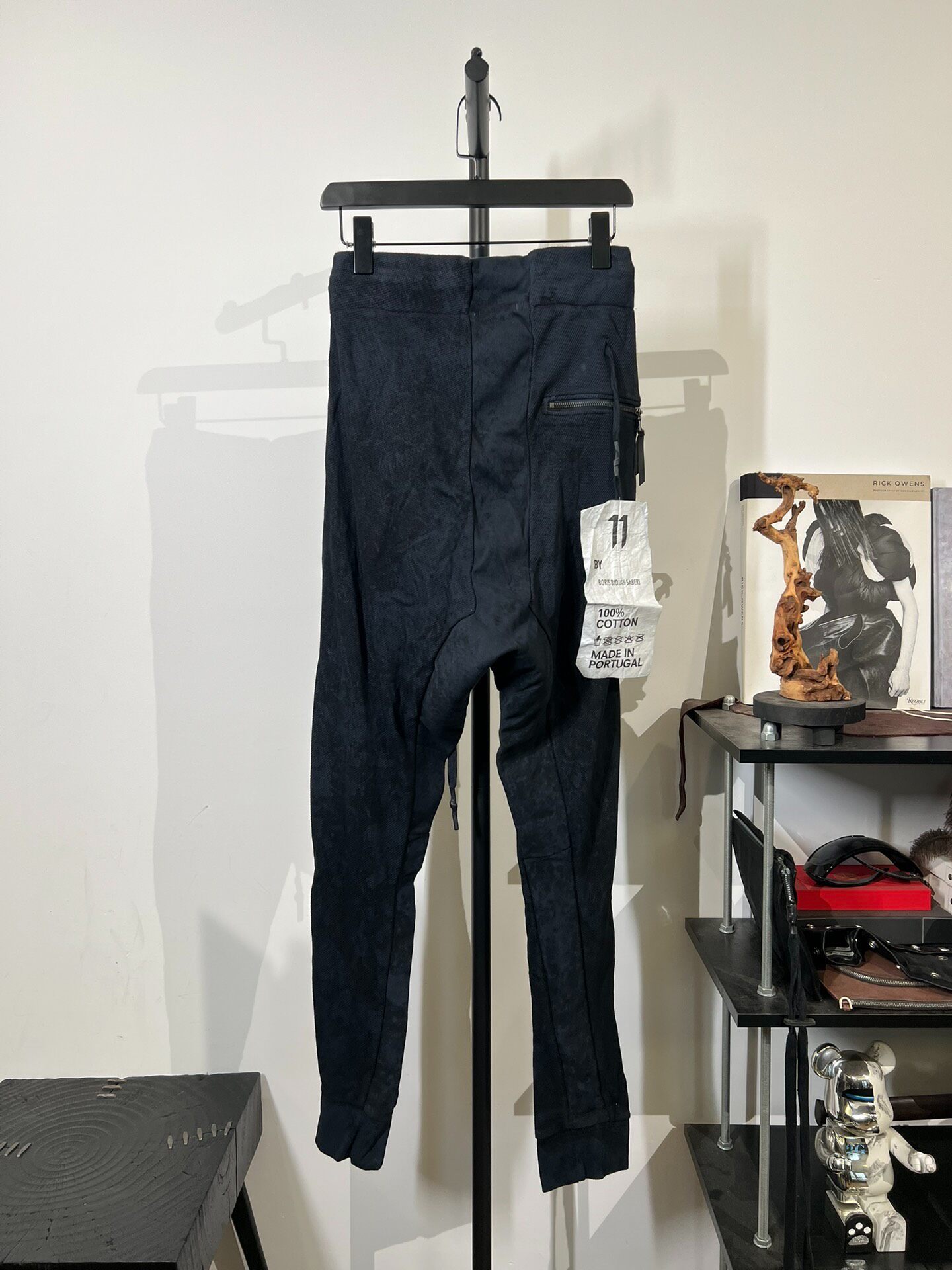 Boris Bidjan Saberi Drop-Crotch Sweatpants — front