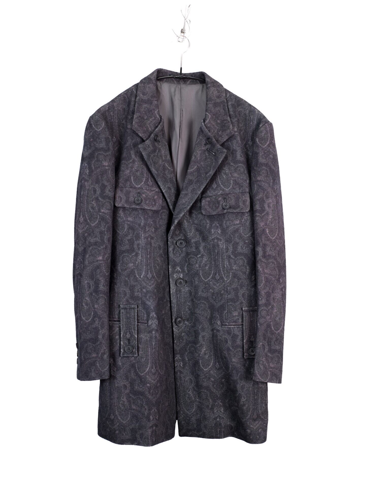 Yohji Yamamoto 23AW Jacquard Blazer Coat