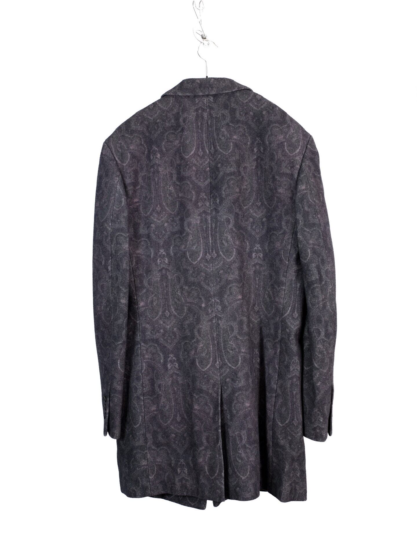 Yohji Yamamoto 23AW Jacquard Blazer Coat — detail