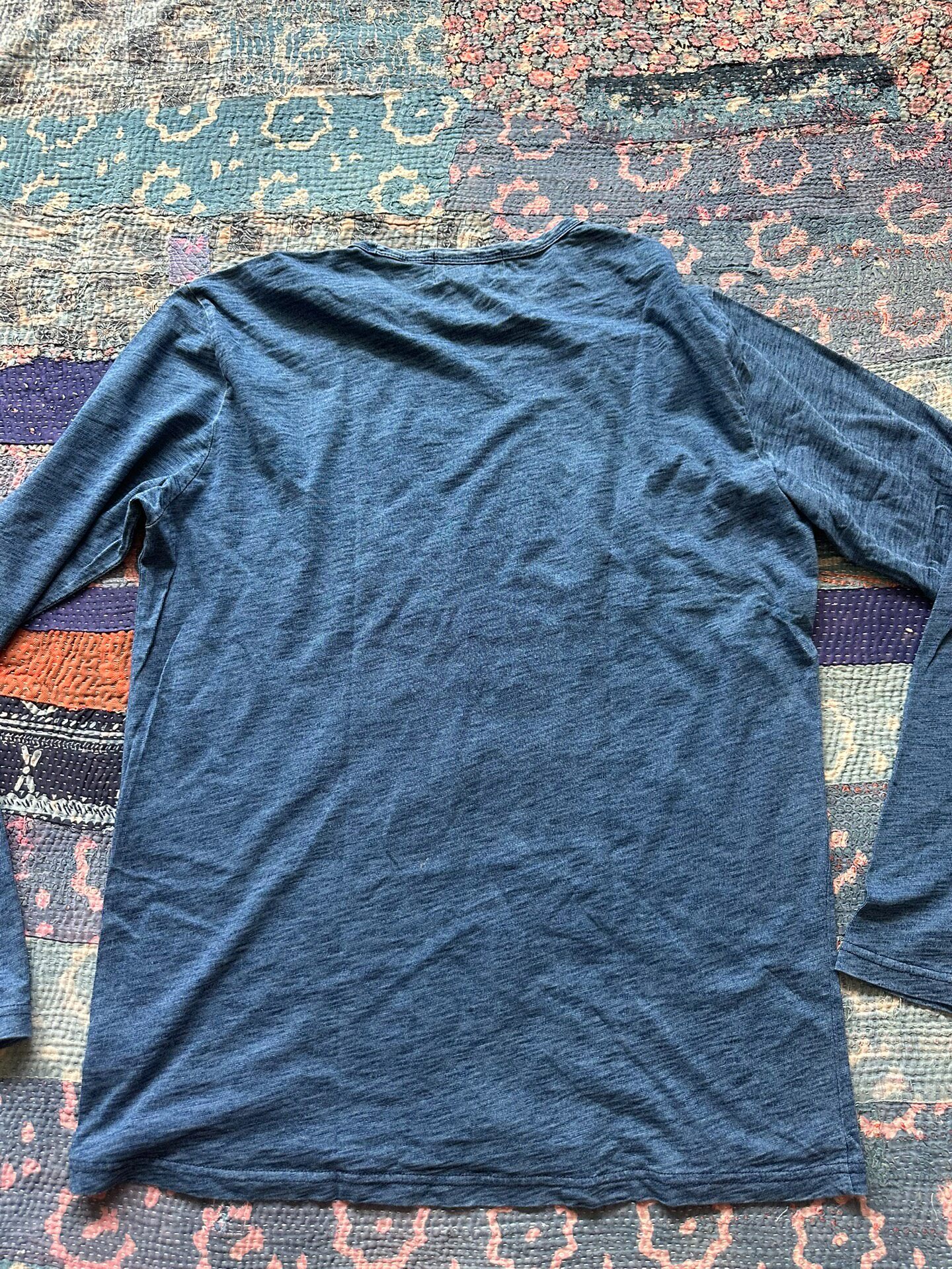 RRL Blue Chief Embroidered Long Sleeve — front