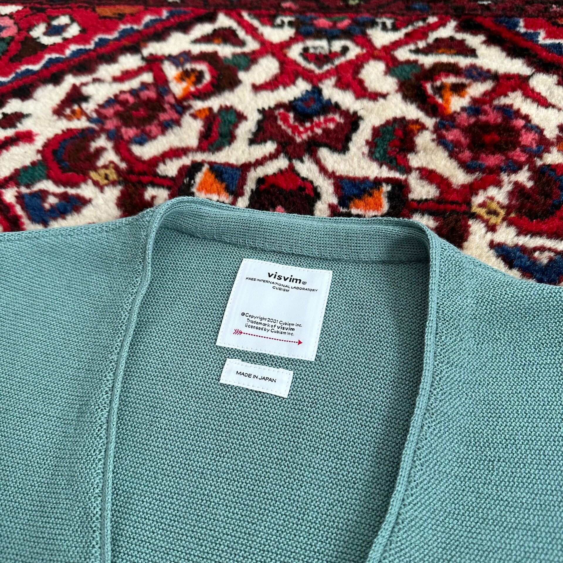 Visvim 25AW Selmer Knit Cardigan — detail