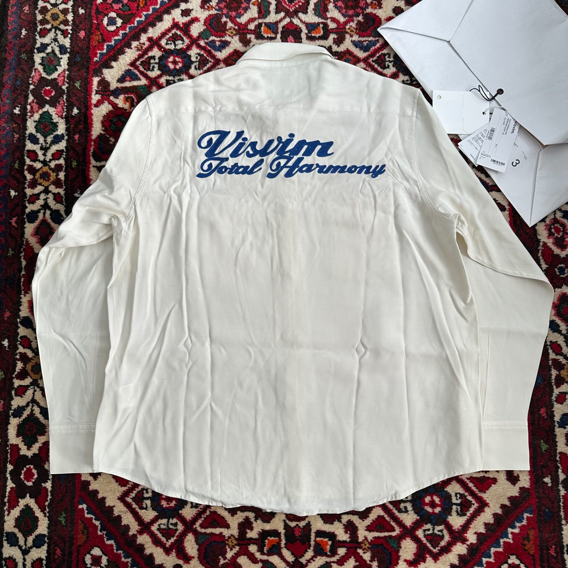 Visvim 26AW Meridian Long Sleeve Shirt — detail