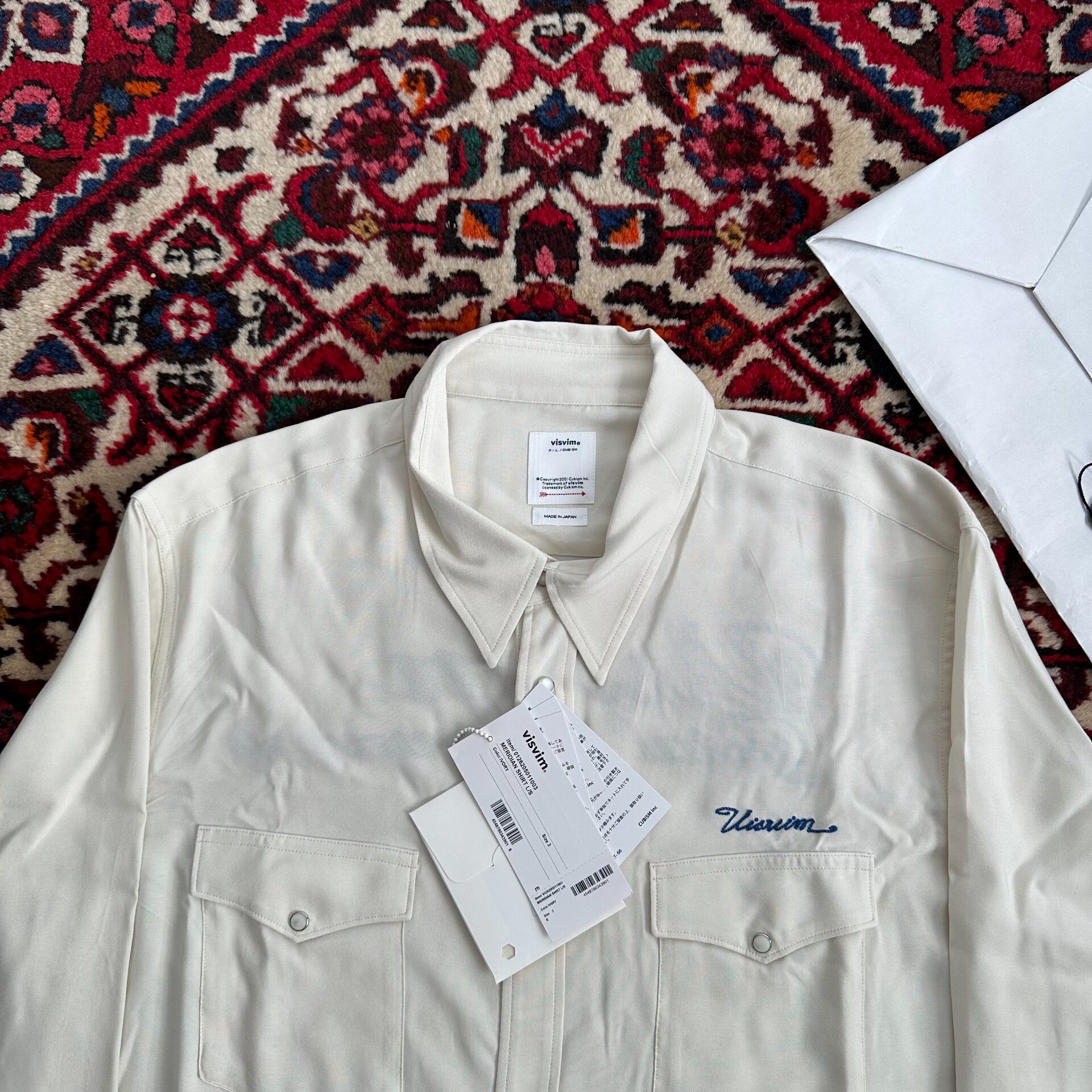 Visvim 26AW Meridian Long Sleeve Shirt — back