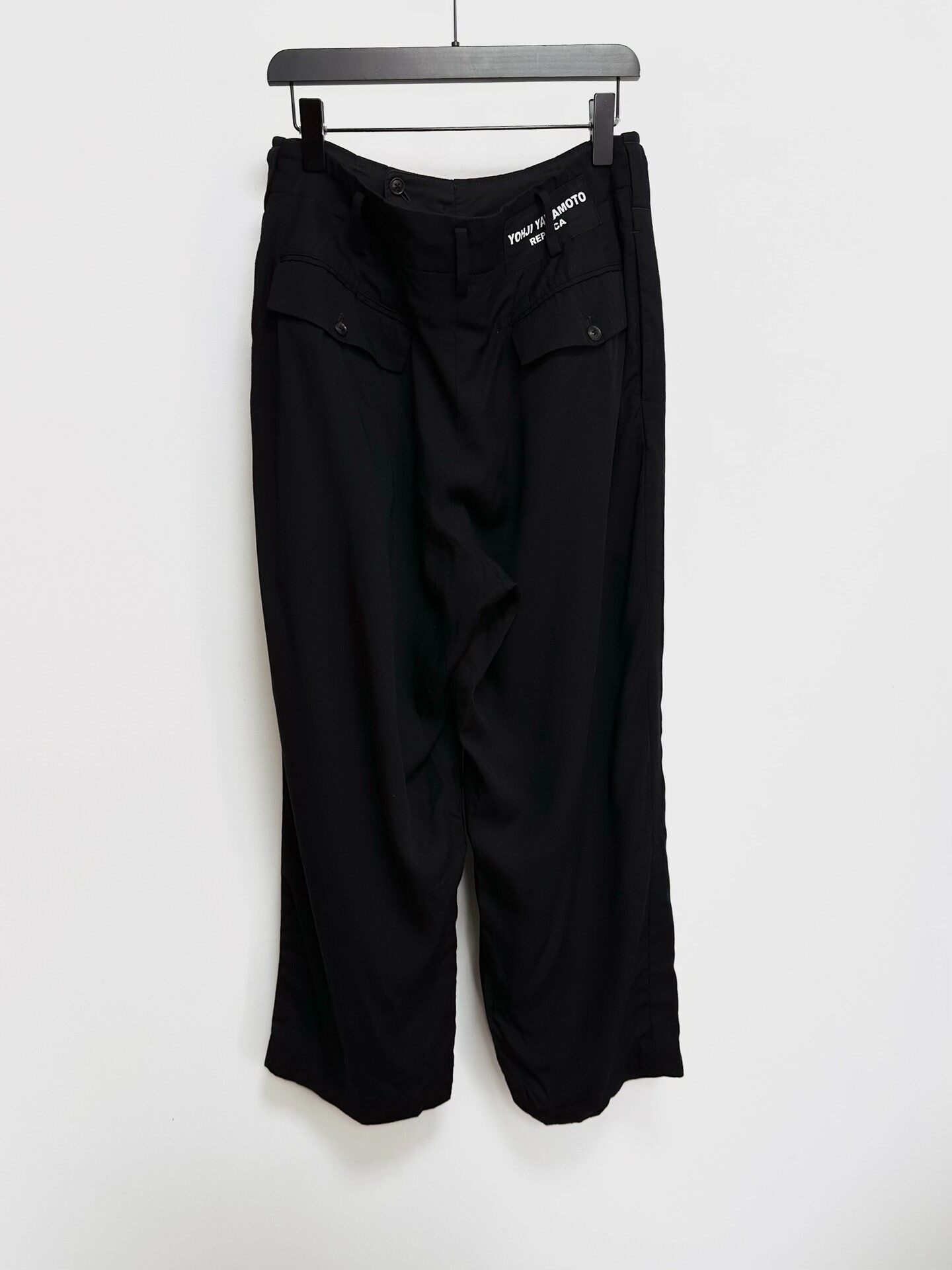 Yohji Yamamoto 21SS Wide-Leg Trousers — front