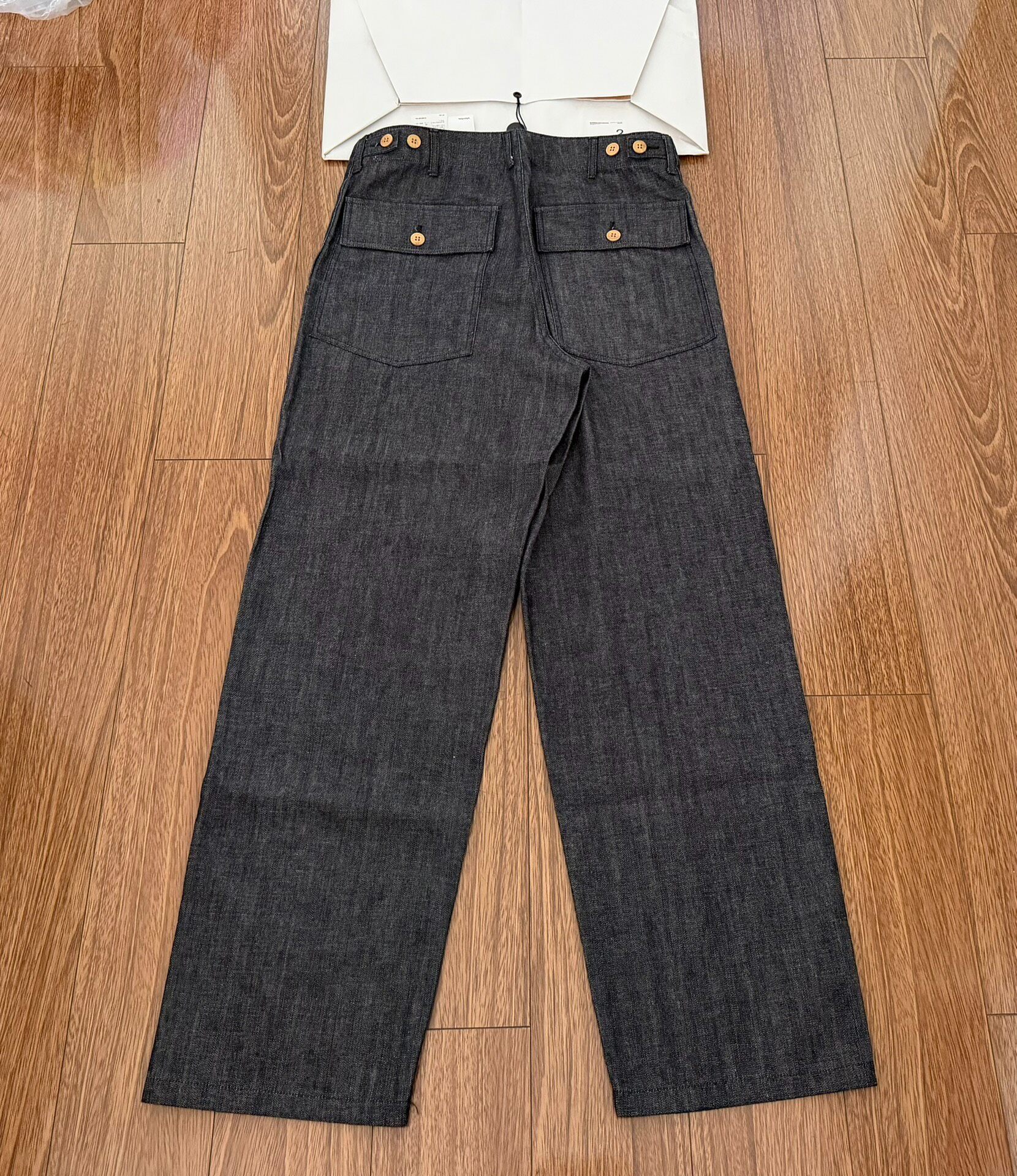 VISVIM 25AW BENNING DENIM PANTS — front