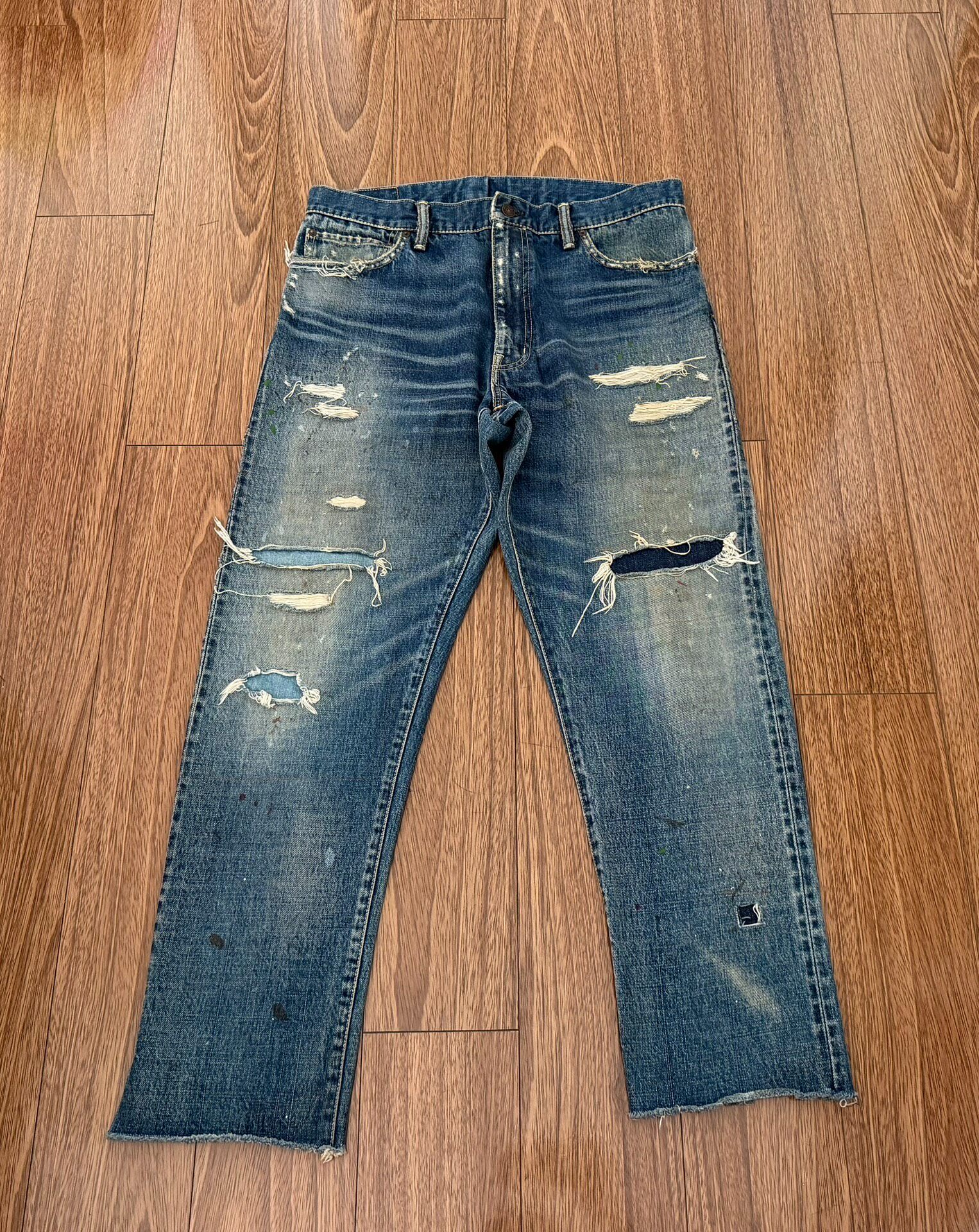 VISVIM 19SS Distressed Denim Pants