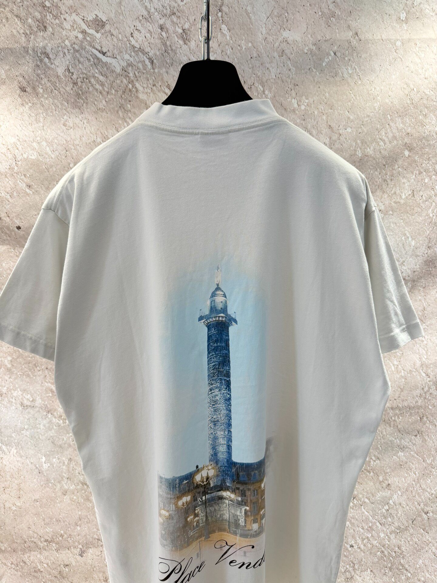 Balenciaga x Vogue White T-shirt — back