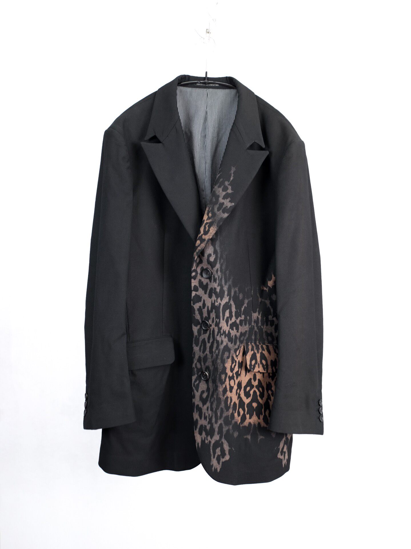 Yohji Yamamoto 22AW Tea Leopard Blazer