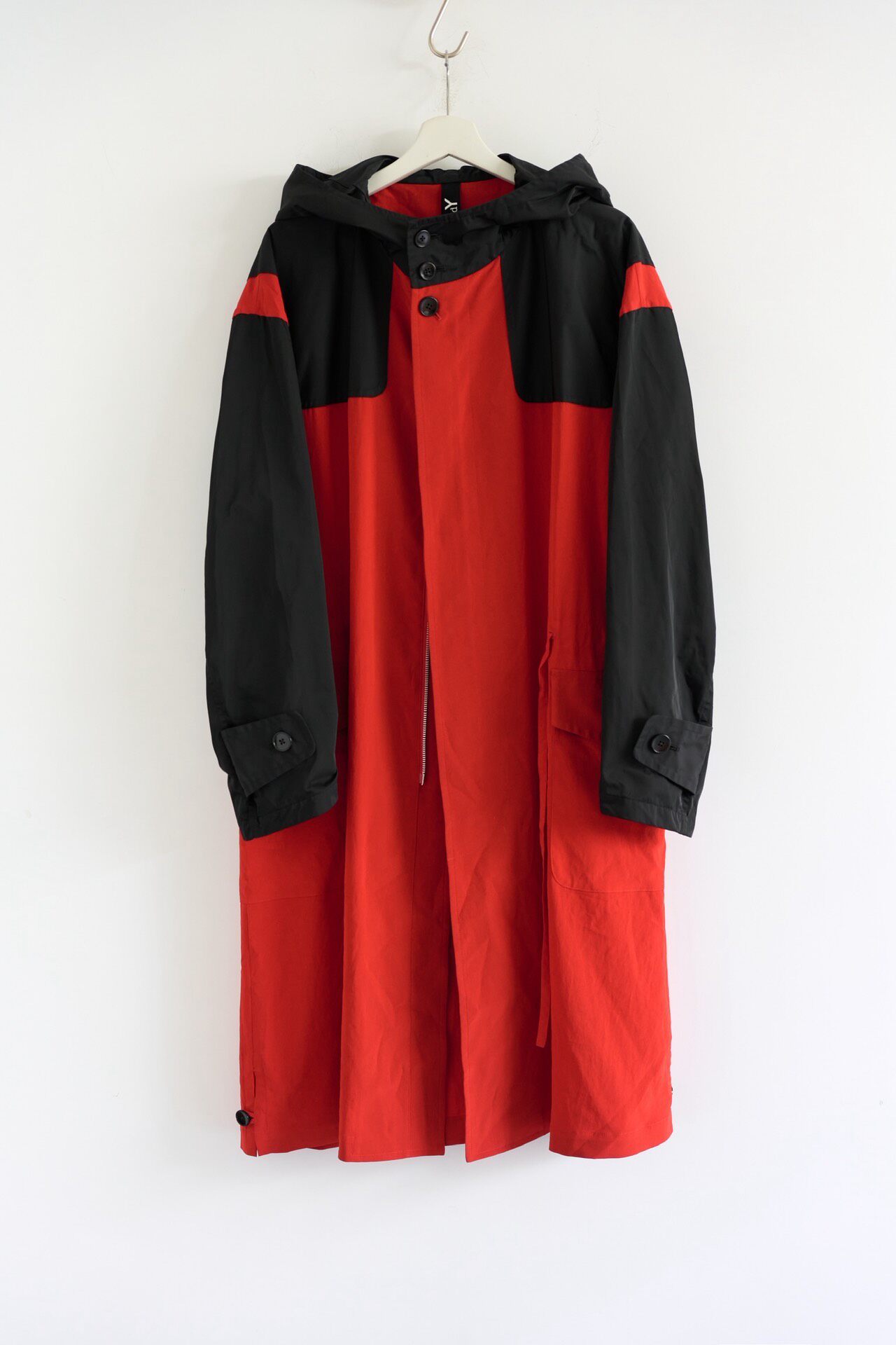 Yohji Yamamoto 22AW Red Black Firefighter Coat