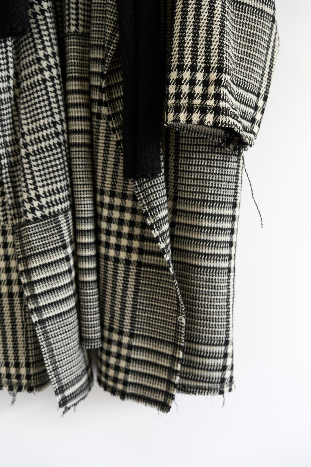 Yohji Yamamoto Houndstooth Coat — back