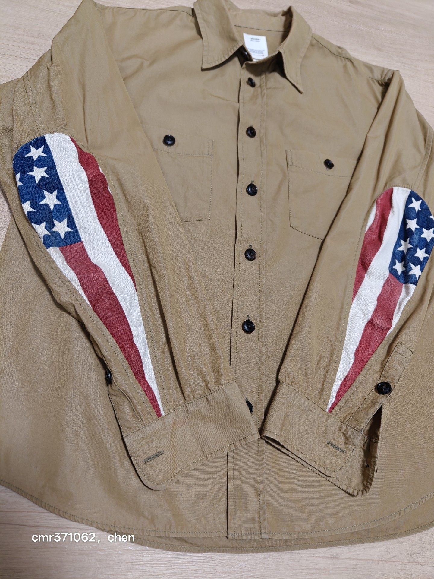 Visvim 19AW USM Albcoare Long-Sleeve Shirt — detail