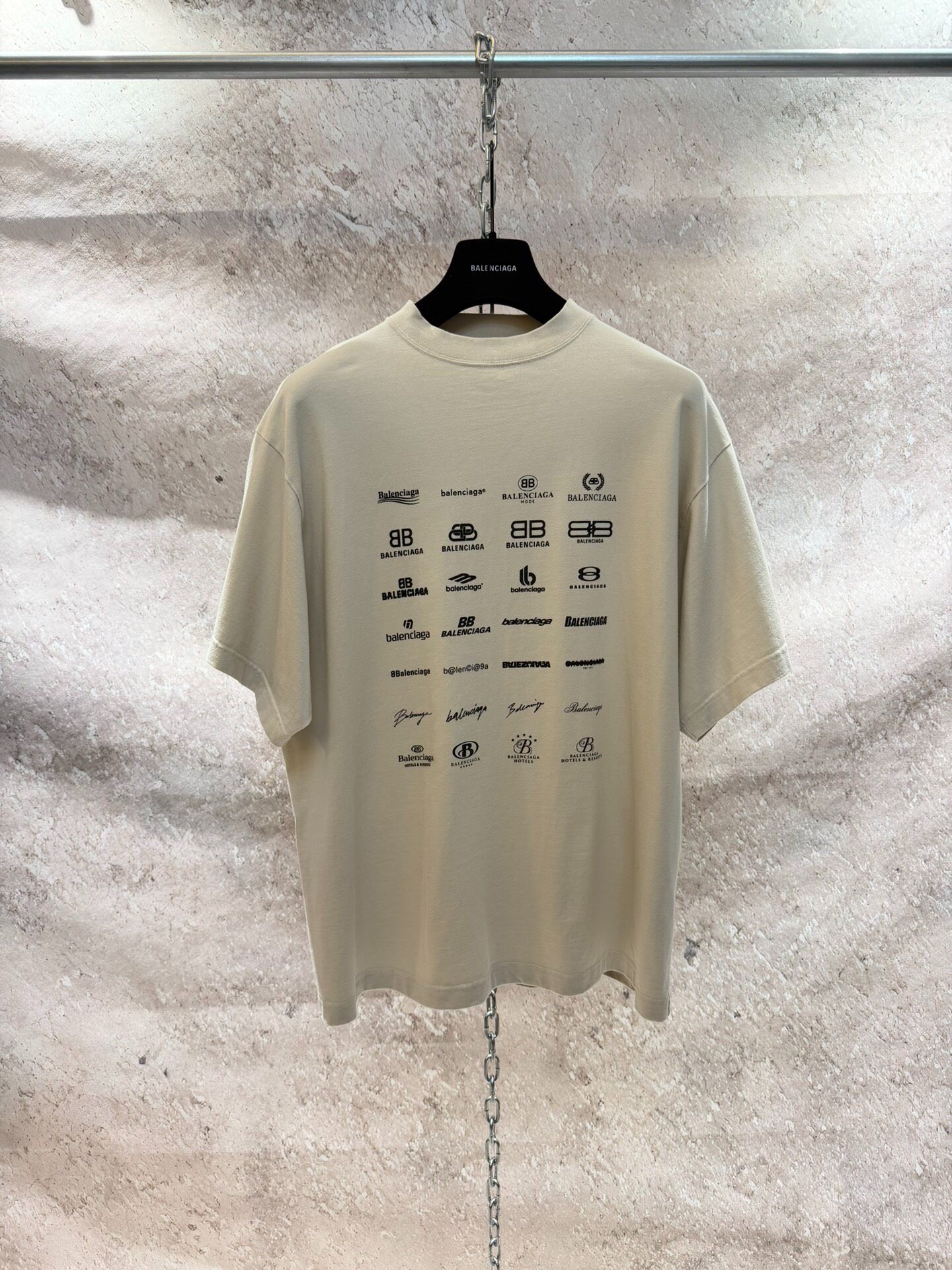 Balenciaga Logo Short-Sleeve T-Shirt