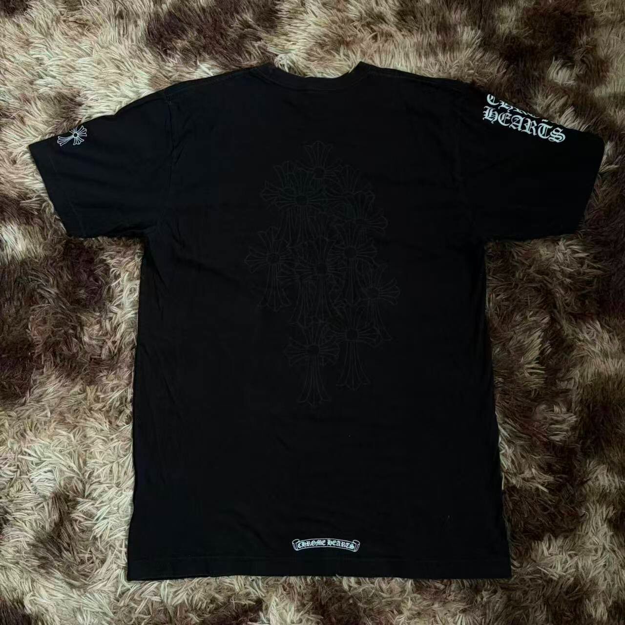 Chrome Hearts Cross Print Short Sleeve Tee — front