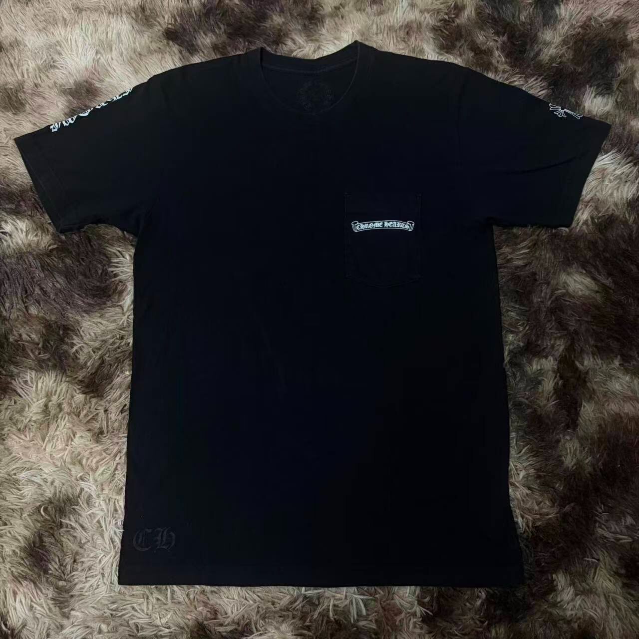 Chrome Hearts Cross Print Short Sleeve Tee