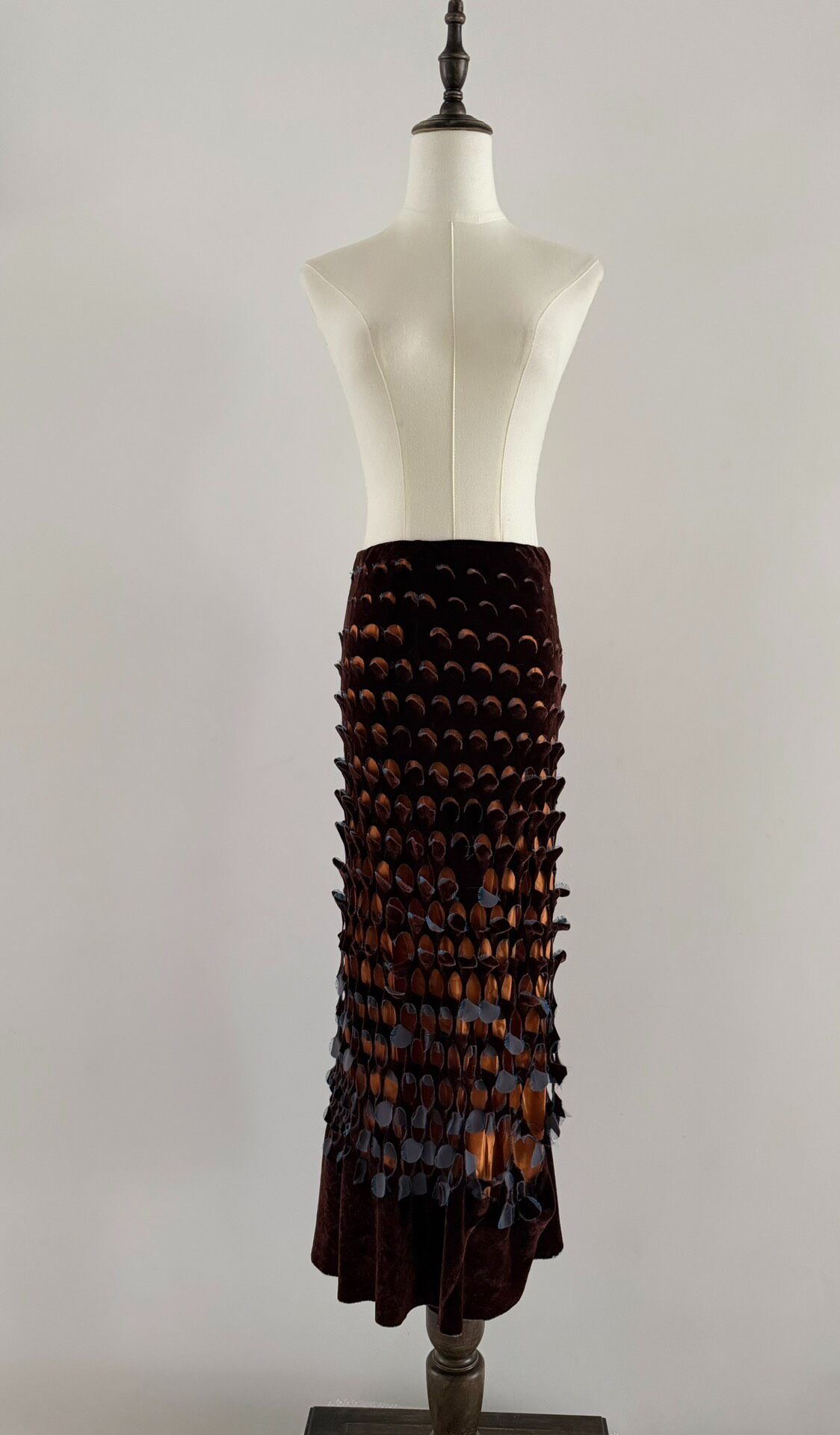 Maison Margiela 20AW Scale Maxi Skirt — front