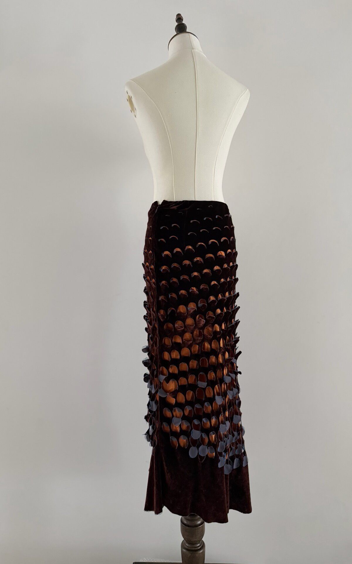 Maison Margiela 20AW Scale Maxi Skirt — back