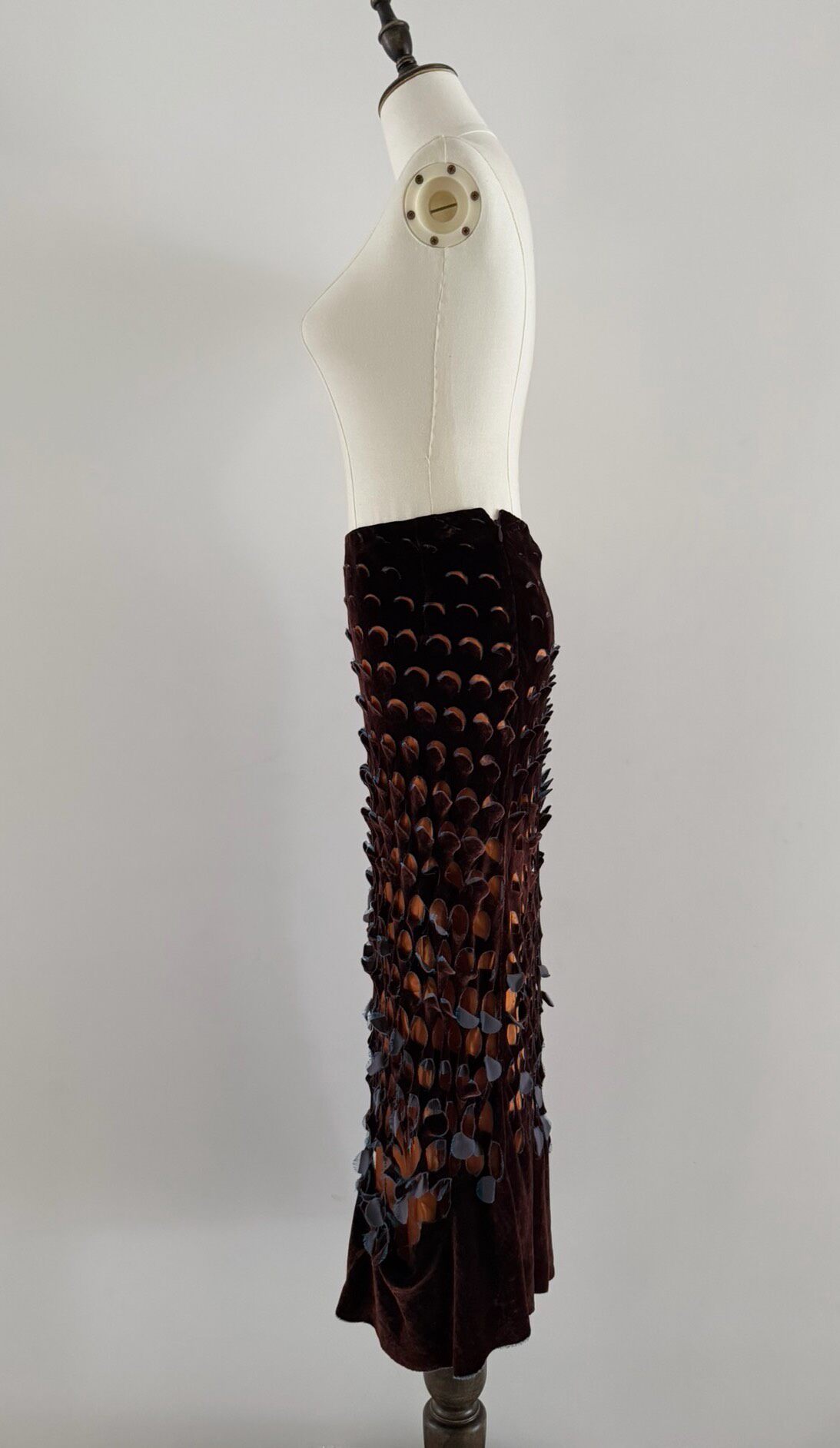 Maison Margiela 20AW Scale Maxi Skirt — detail