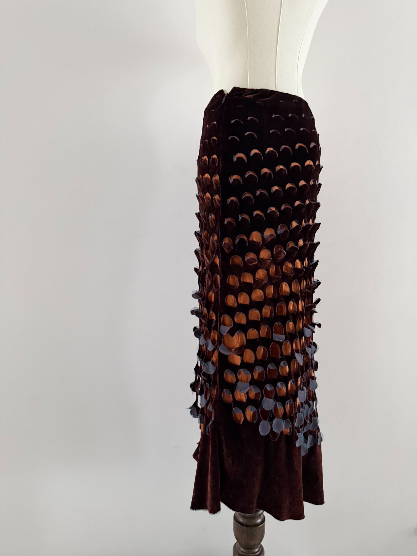 Maison Margiela 20AW Scale Maxi Skirt — label