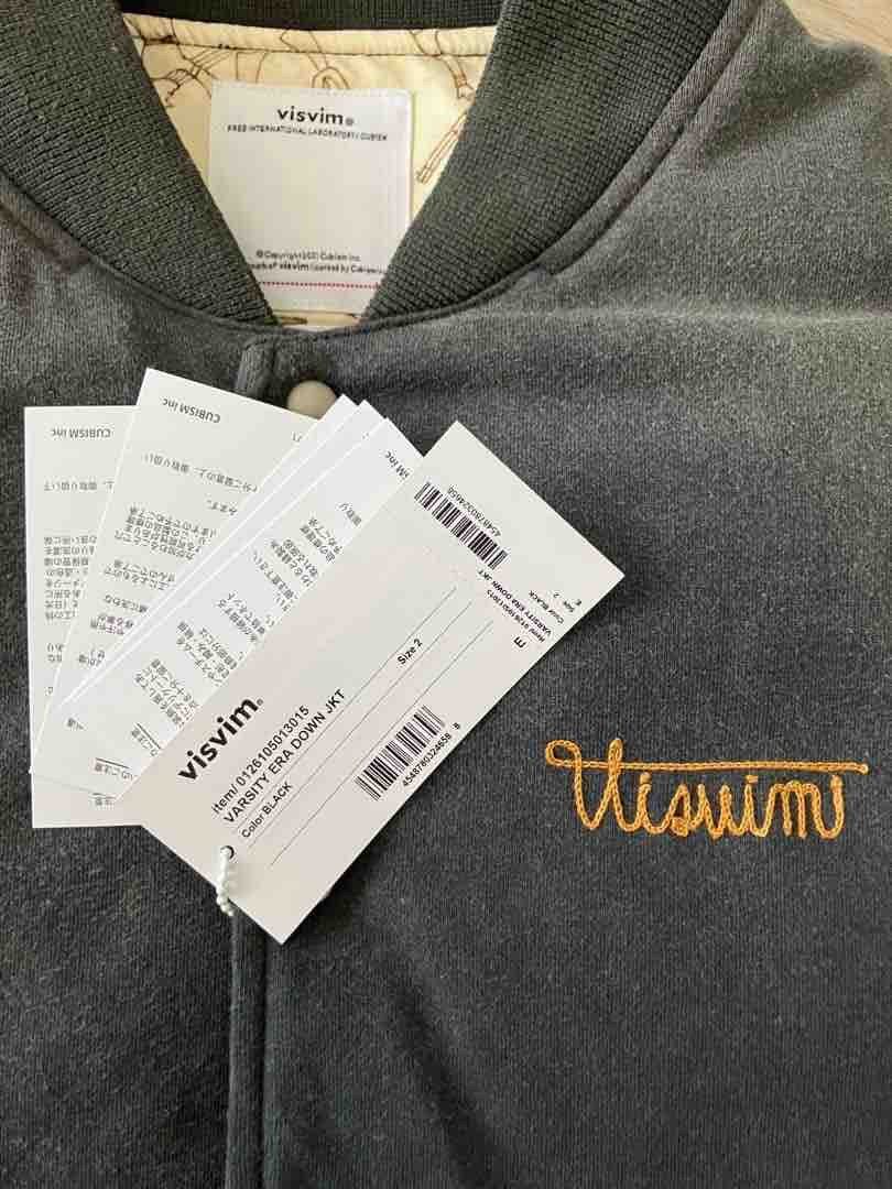 Visvim Varsity Era Down Jacket — back