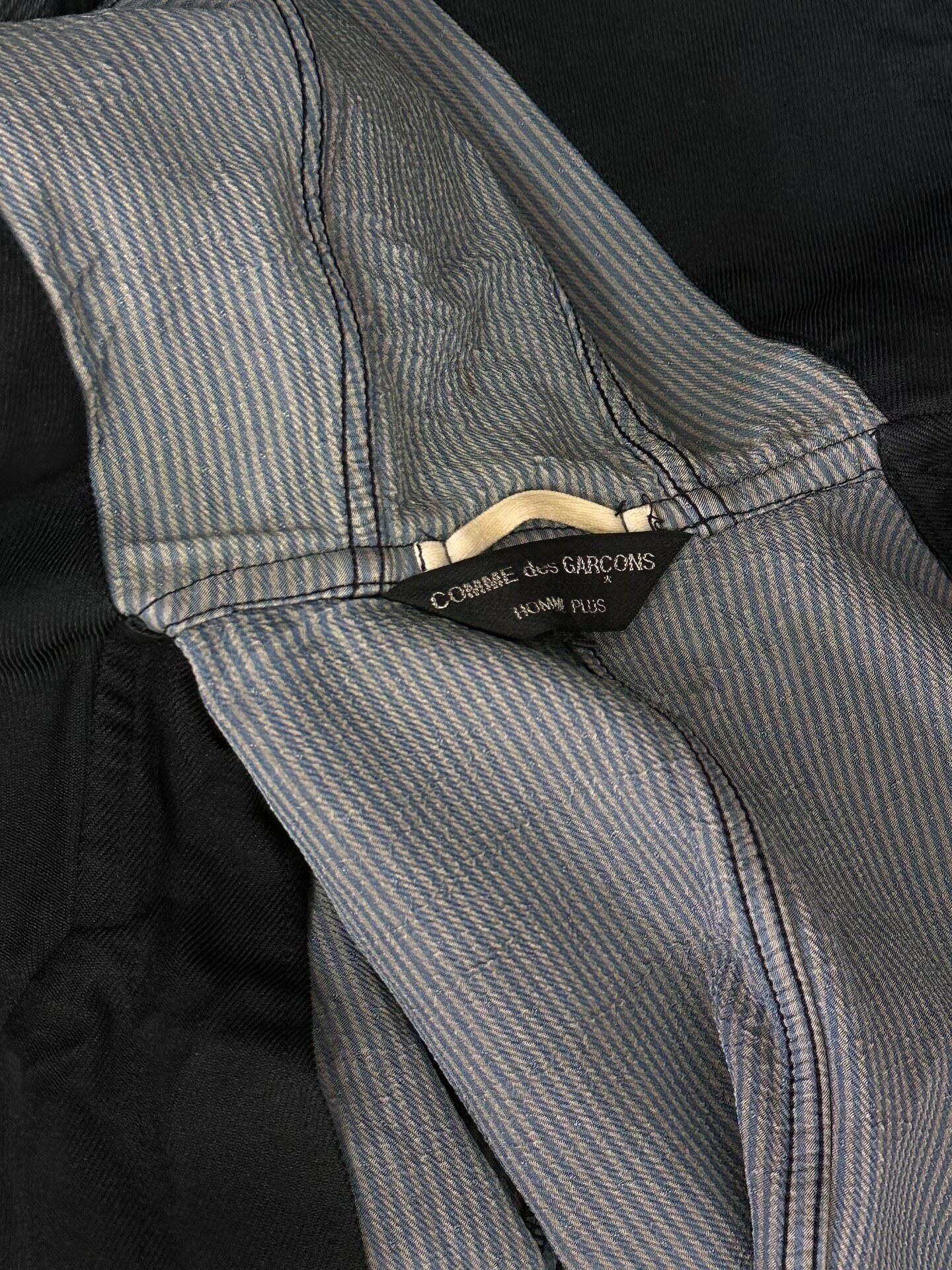 Comme des Garcons Homme Plus 08aw Hooded Blazer — label