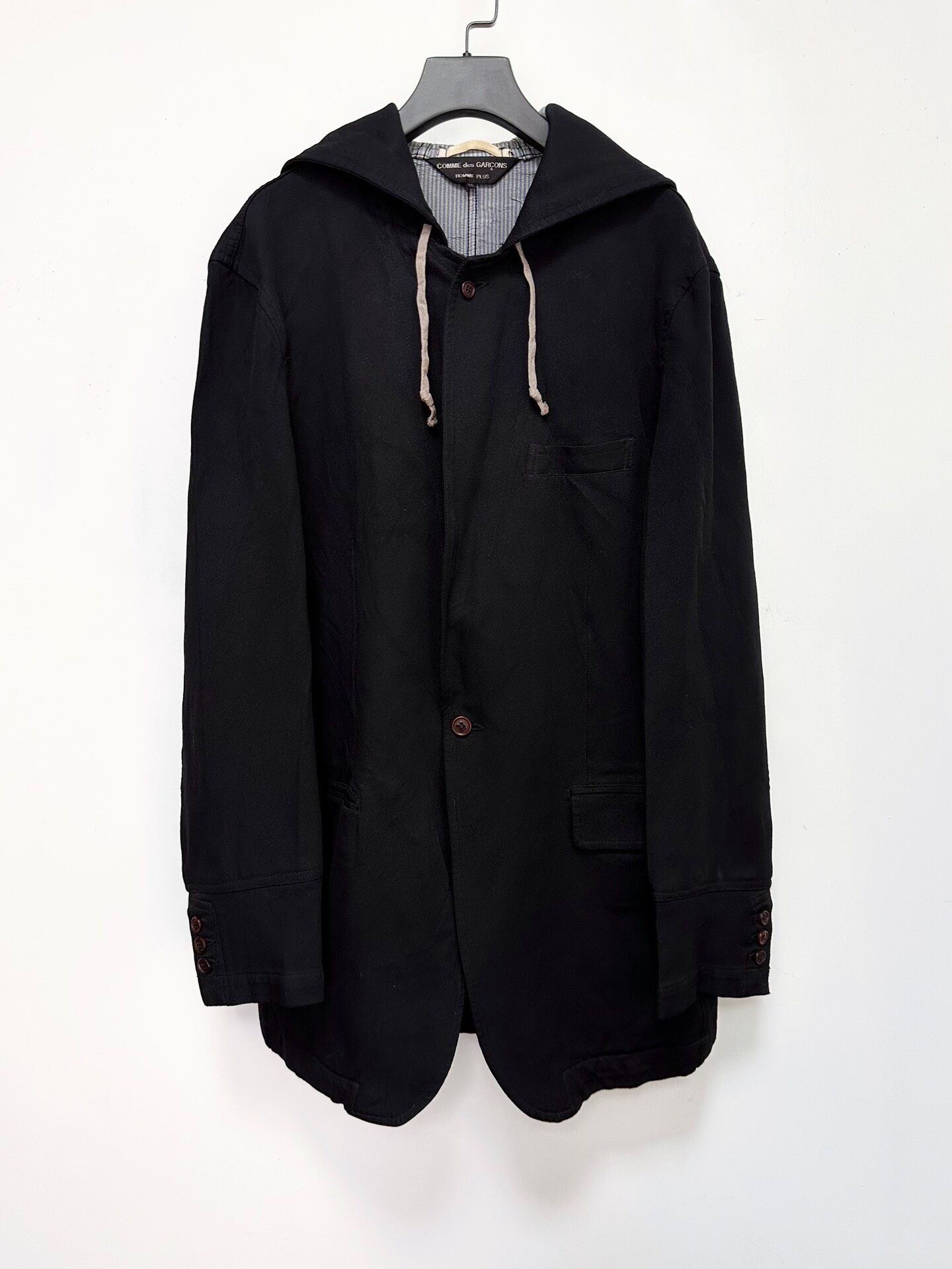 Comme des Garcons Homme Plus 08aw Hooded Blazer — front