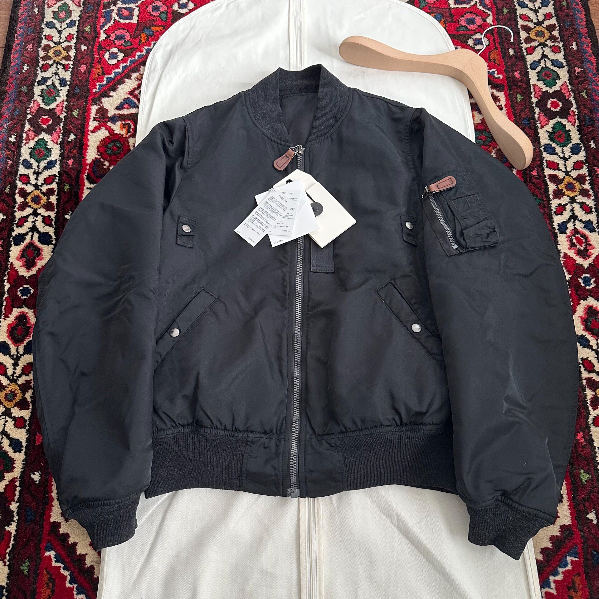 Visvim 18AW MA-1 Bomber Jacket — front