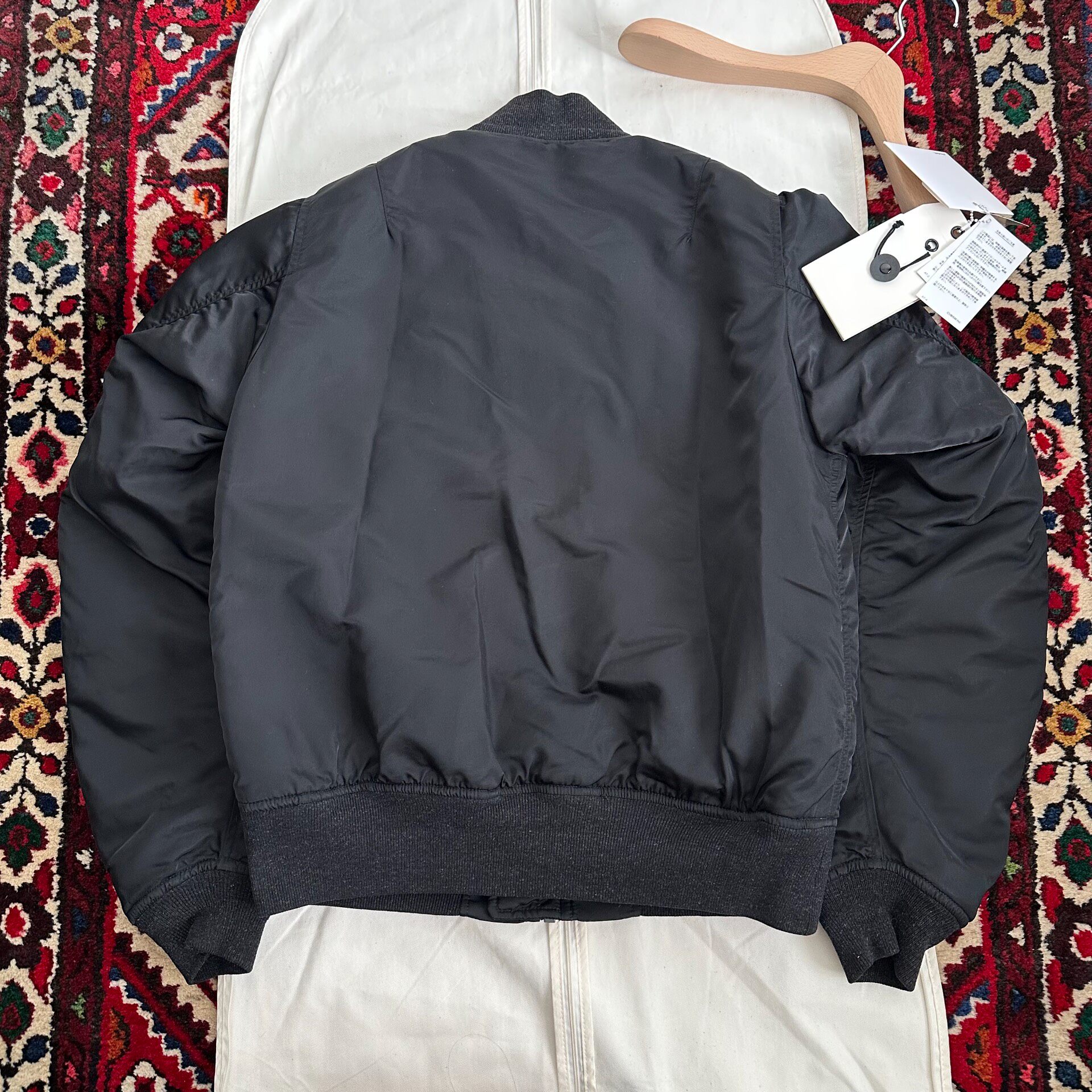 Visvim 18AW MA-1 Bomber Jacket — detail