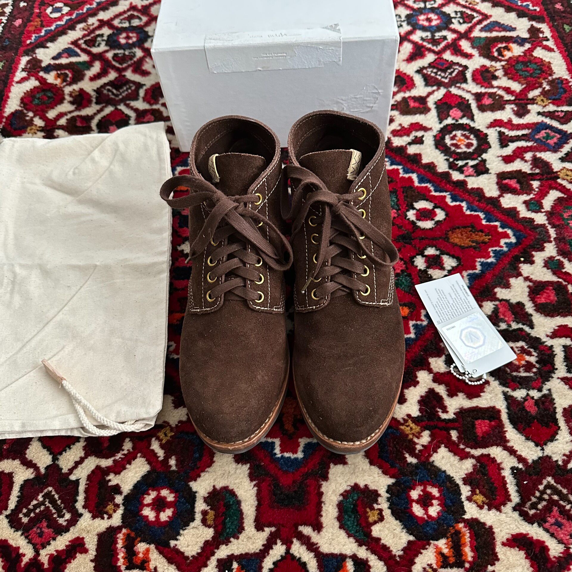 Visvim 18AW Brigadier Suede Boots