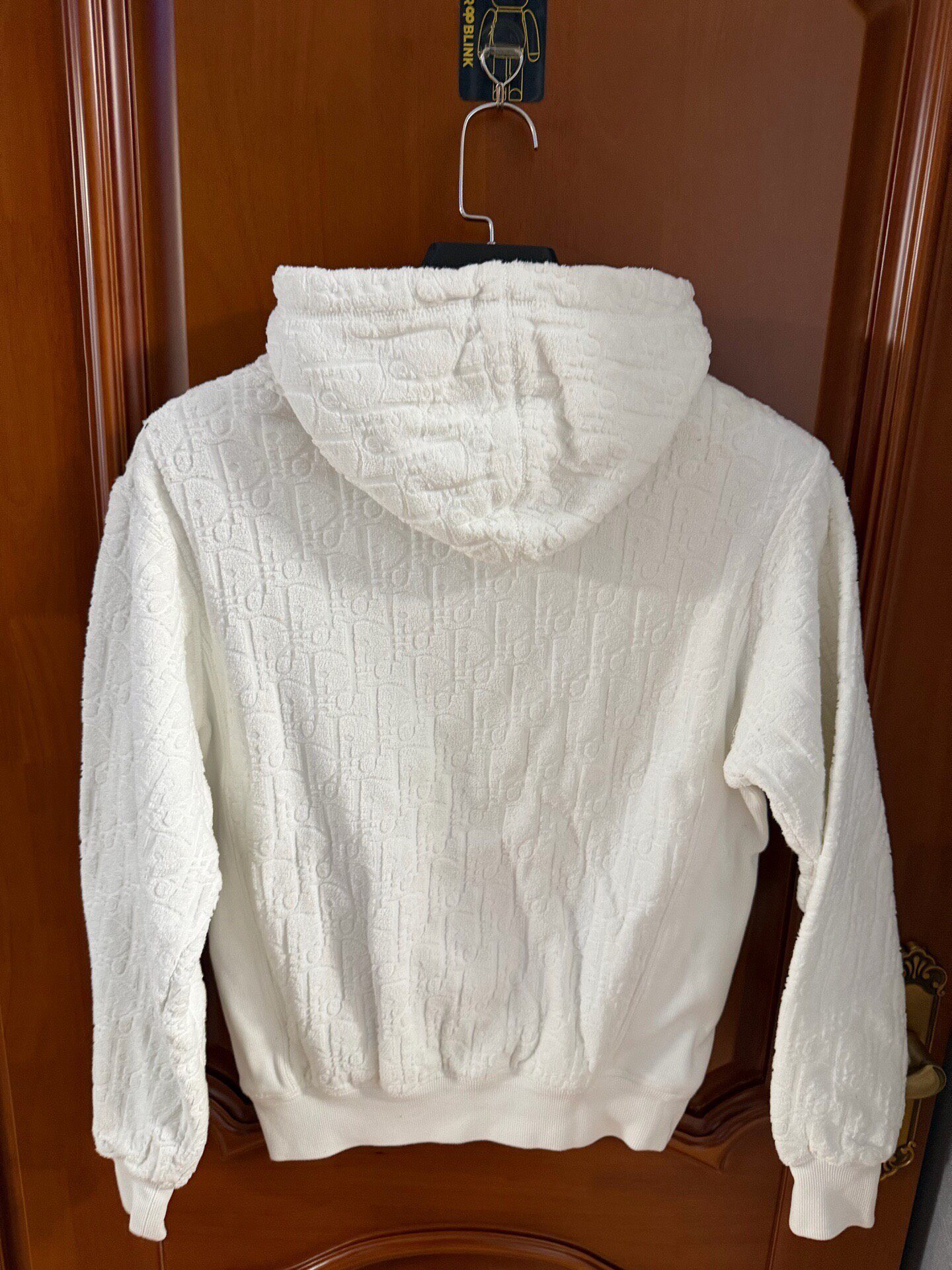 Dior Monogram Towel Hoodie — front