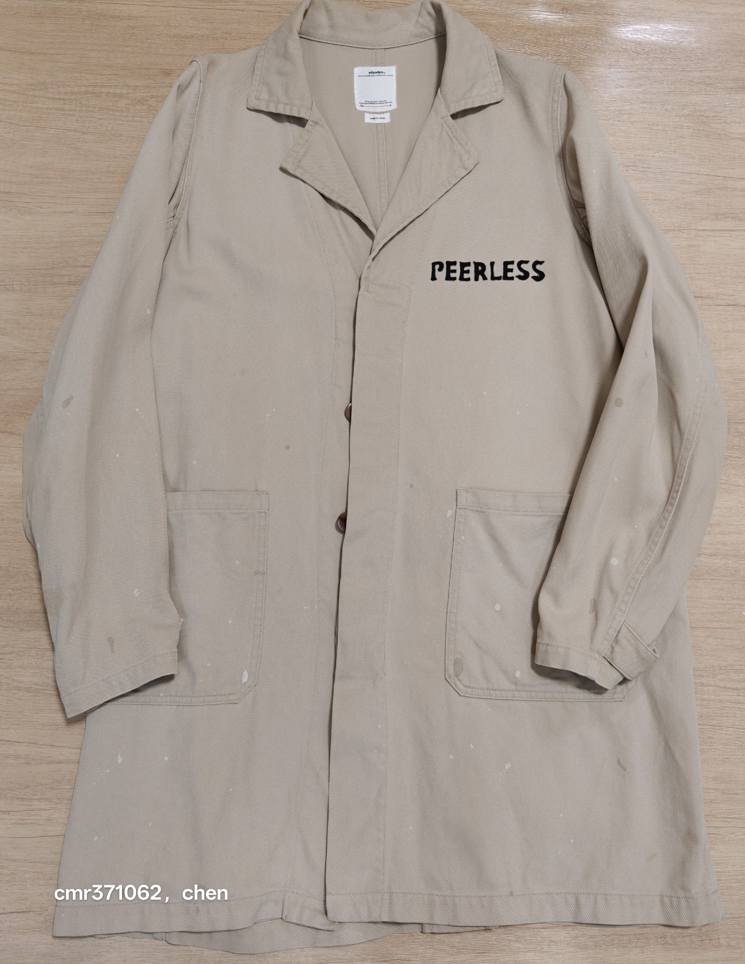 Visvim 18aw Peerless Shop Coat