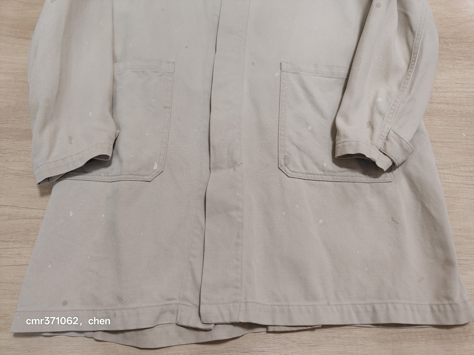 Visvim 18aw Peerless Shop Coat — back