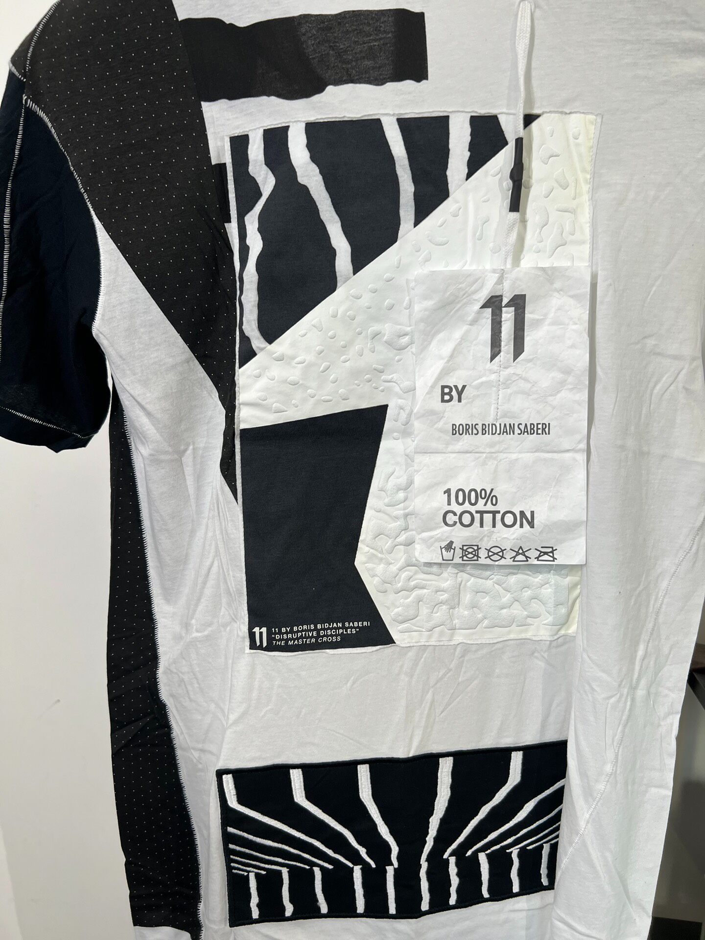 Boris Bidjan Saberi TS3 Patch T-Shirt — label