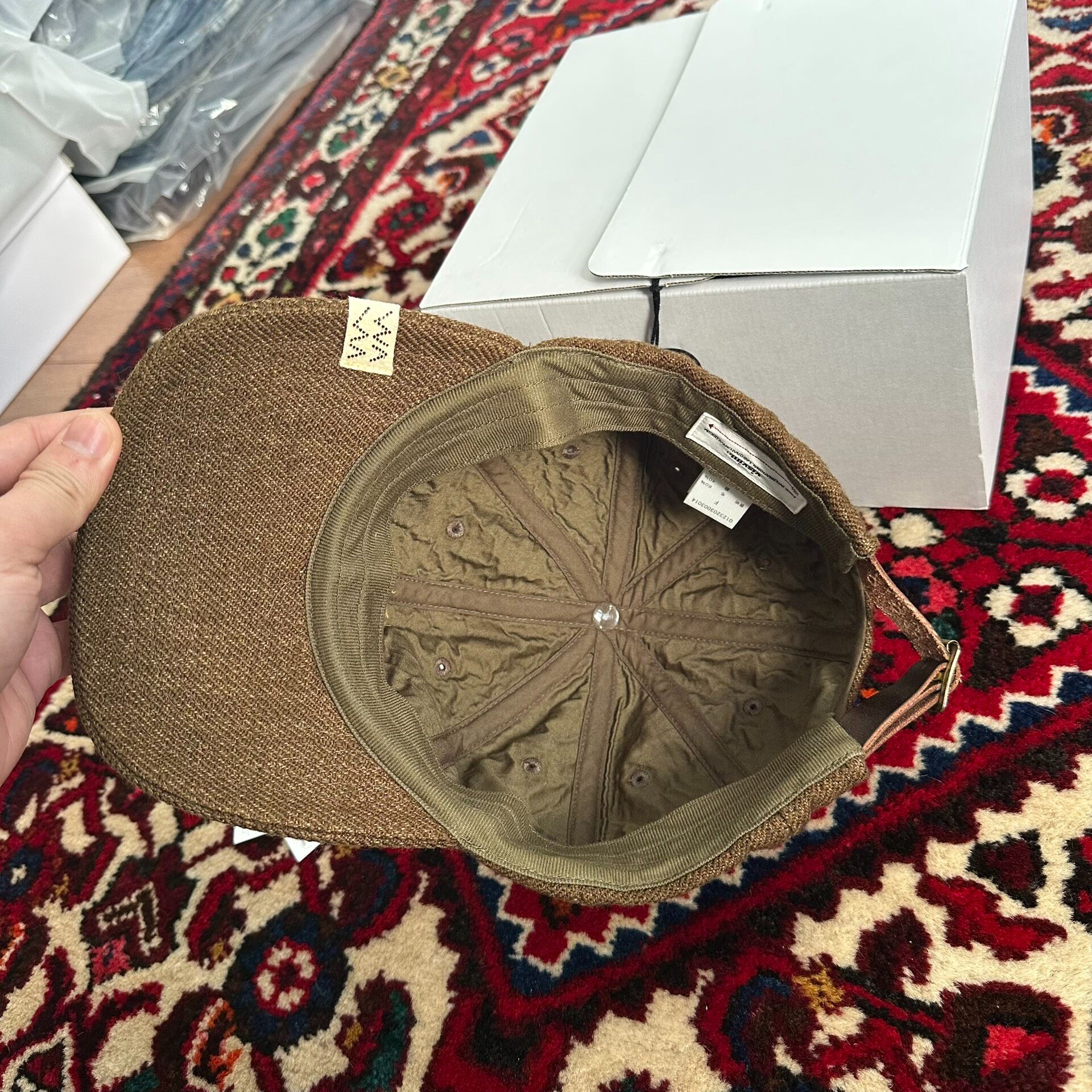 Visvim 23AW Excelsior II Cap — detail