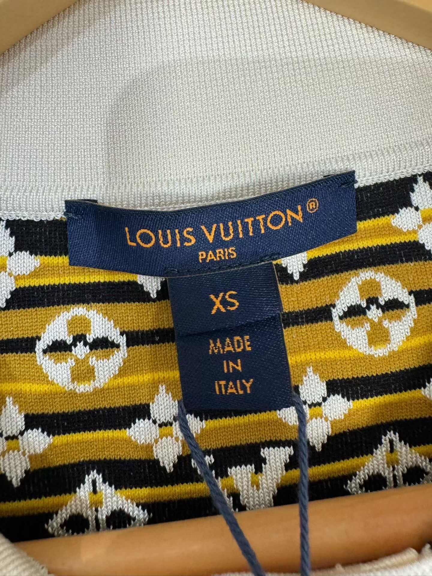 Louis Vuitton LV Monogram Knit Dress — detail