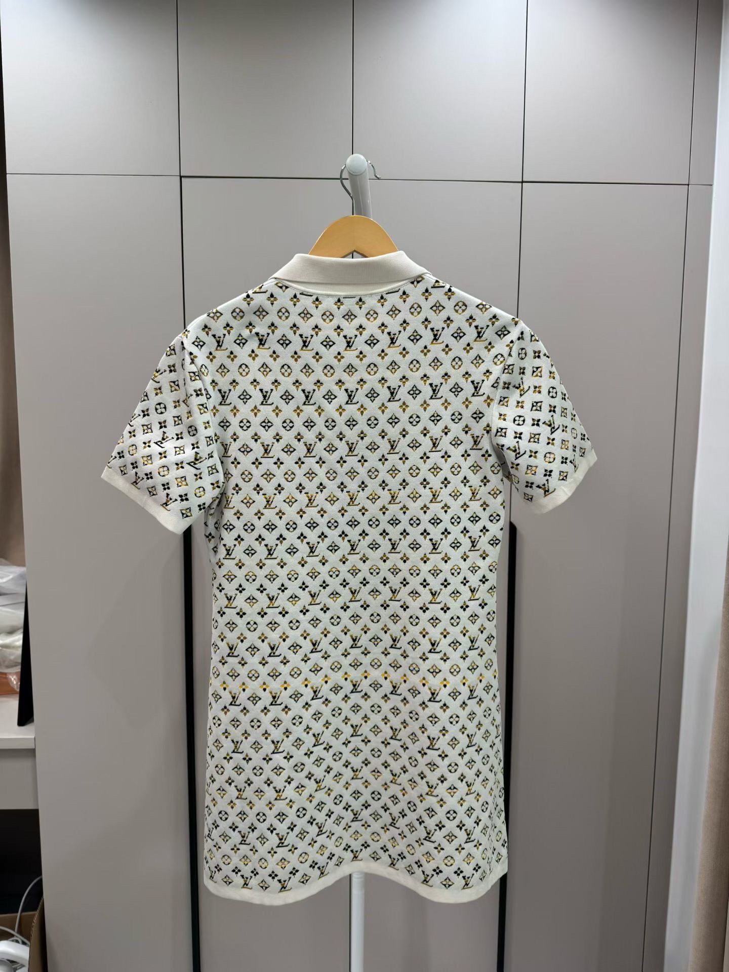 Louis Vuitton LV Monogram Knit Dress — front