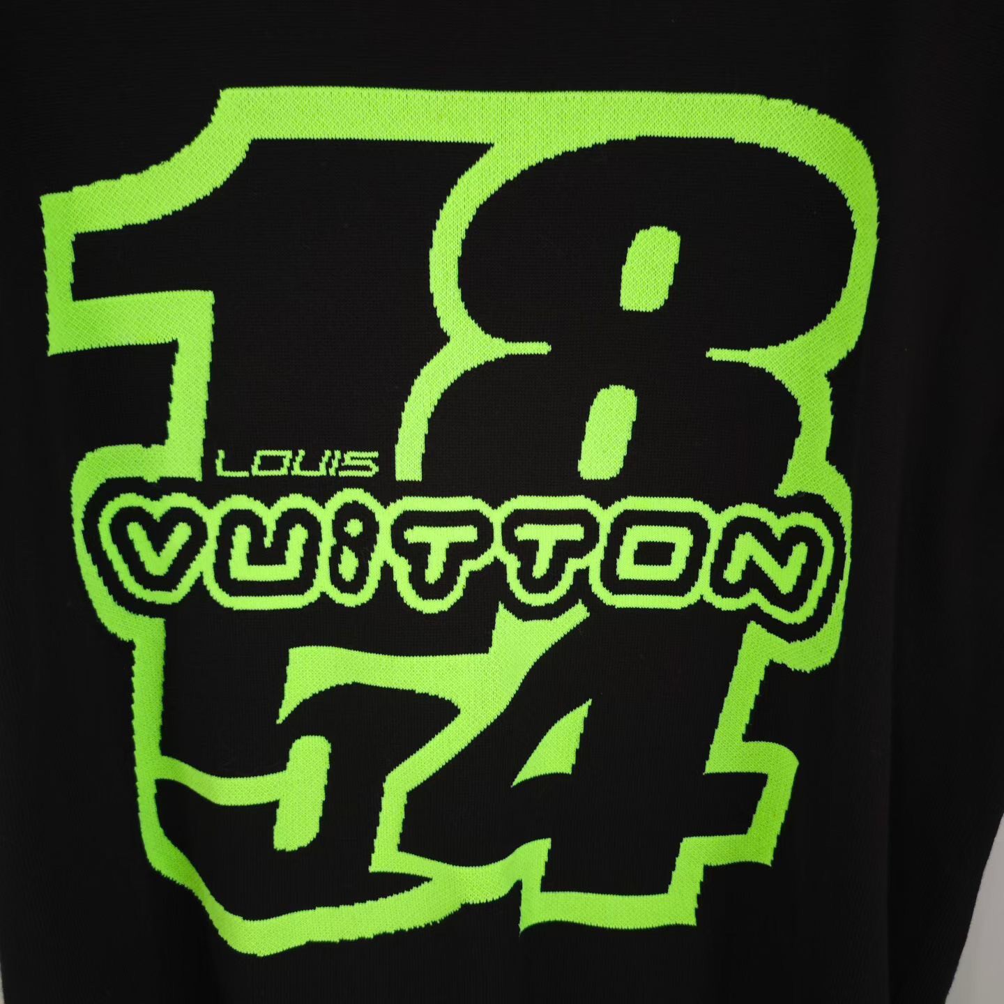 Louis Vuitton 1854 Knit Short Sleeve Tee — detail