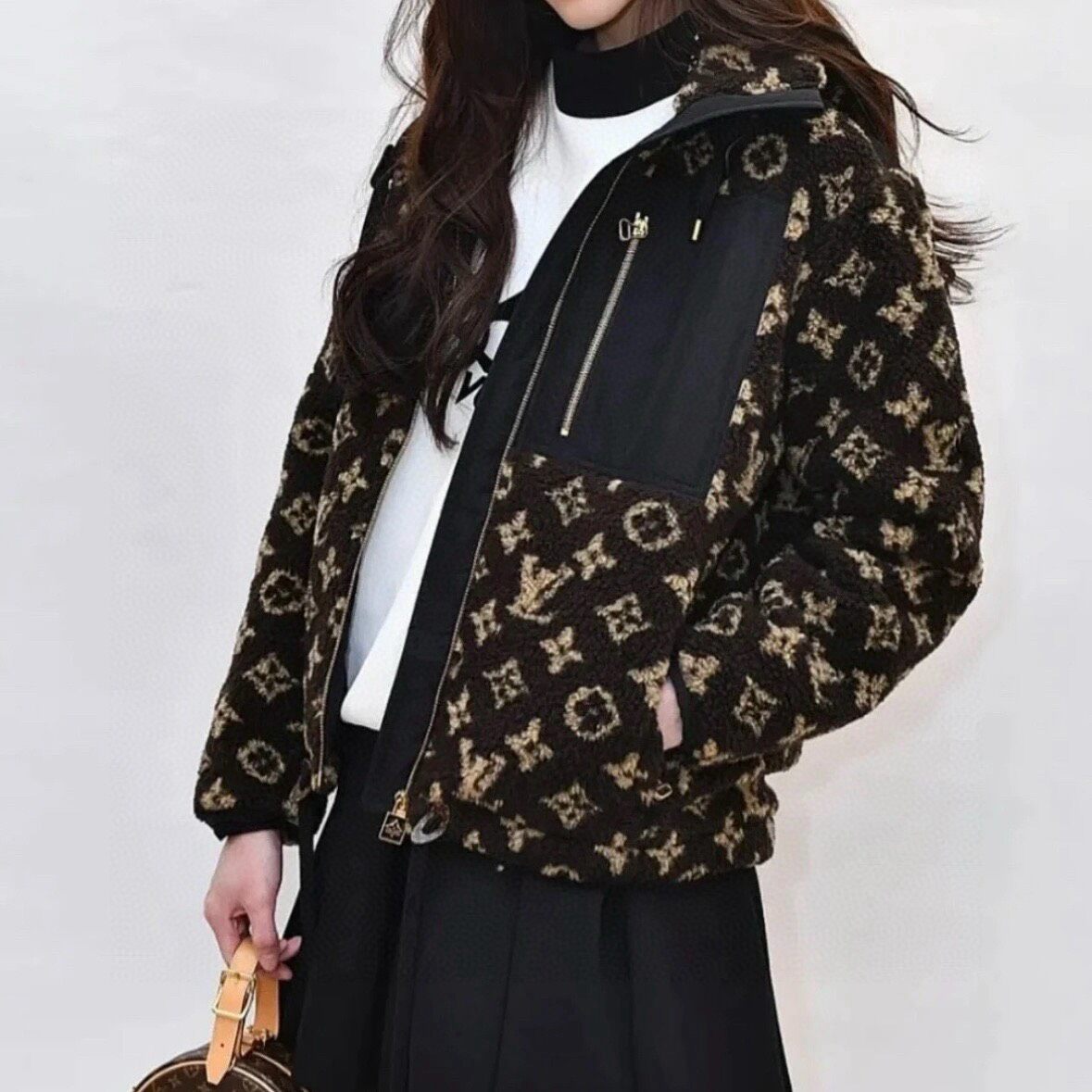 Louis Vuitton Monogram Teddy Hooded Jacket