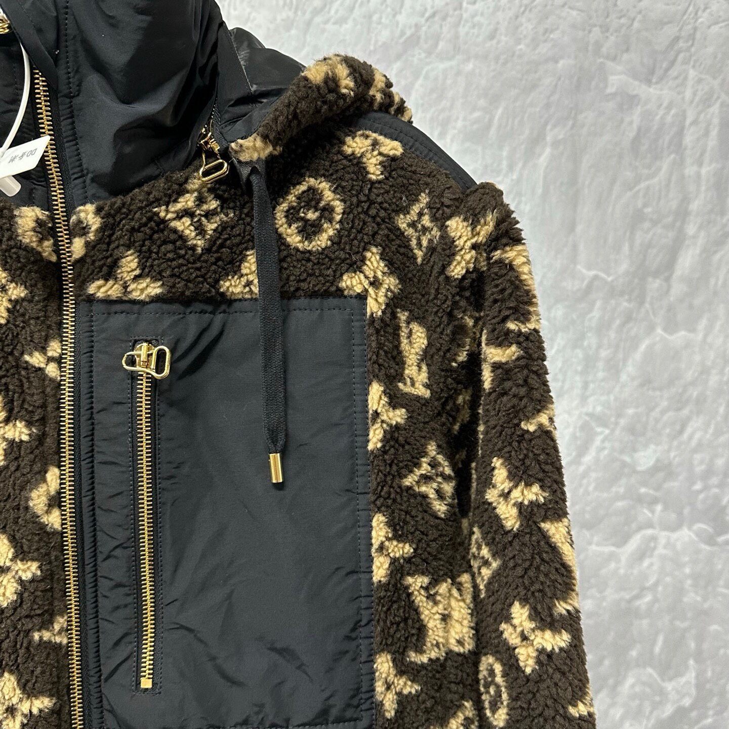 Louis Vuitton SS24 Monogram Teddy Jacket — detail