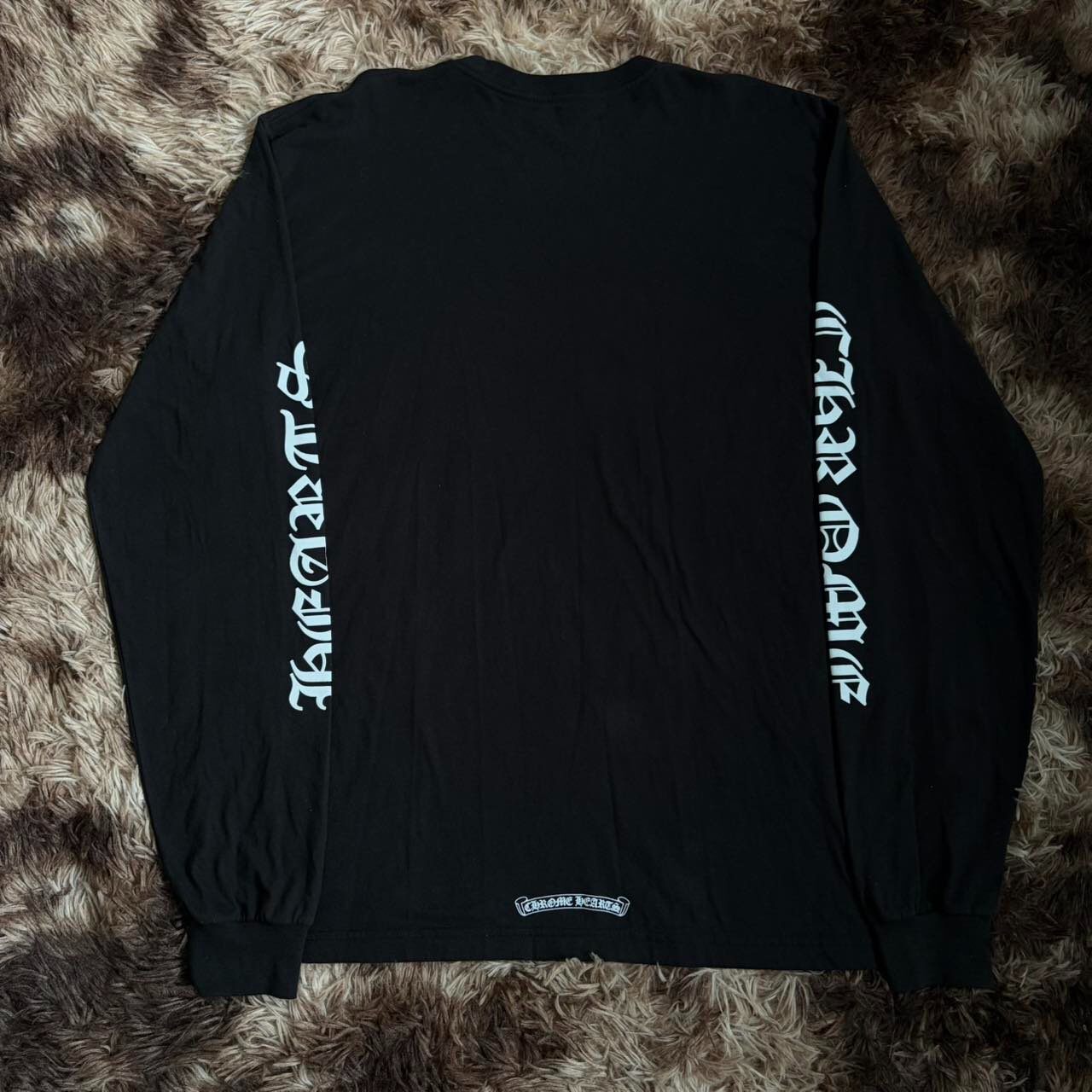 Chrome Hearts Black Long-Sleeve T-Shirt — front
