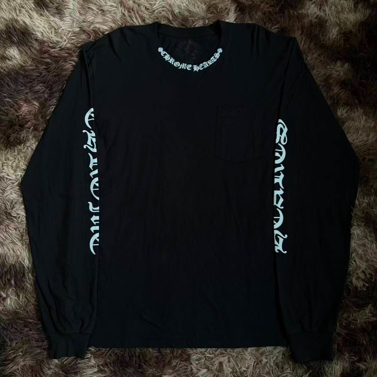 Chrome Hearts Black Long-Sleeve T-Shirt