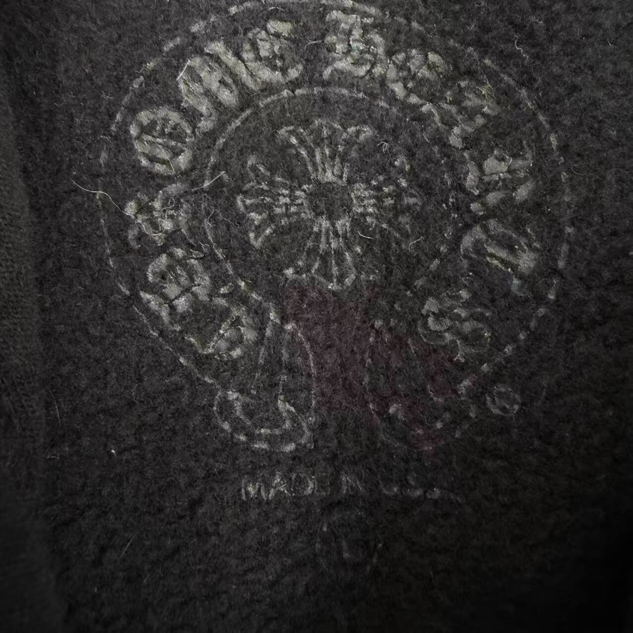 Chrome Hearts Colorful Zip Hoodie — detail