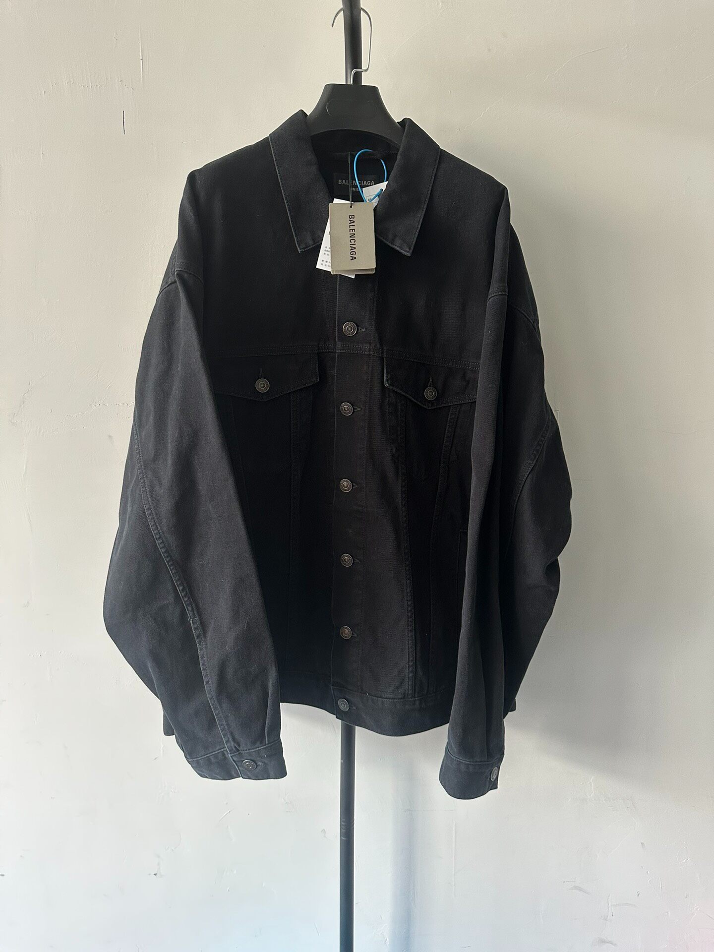 Balenciaga Tape Type Denim Jacket