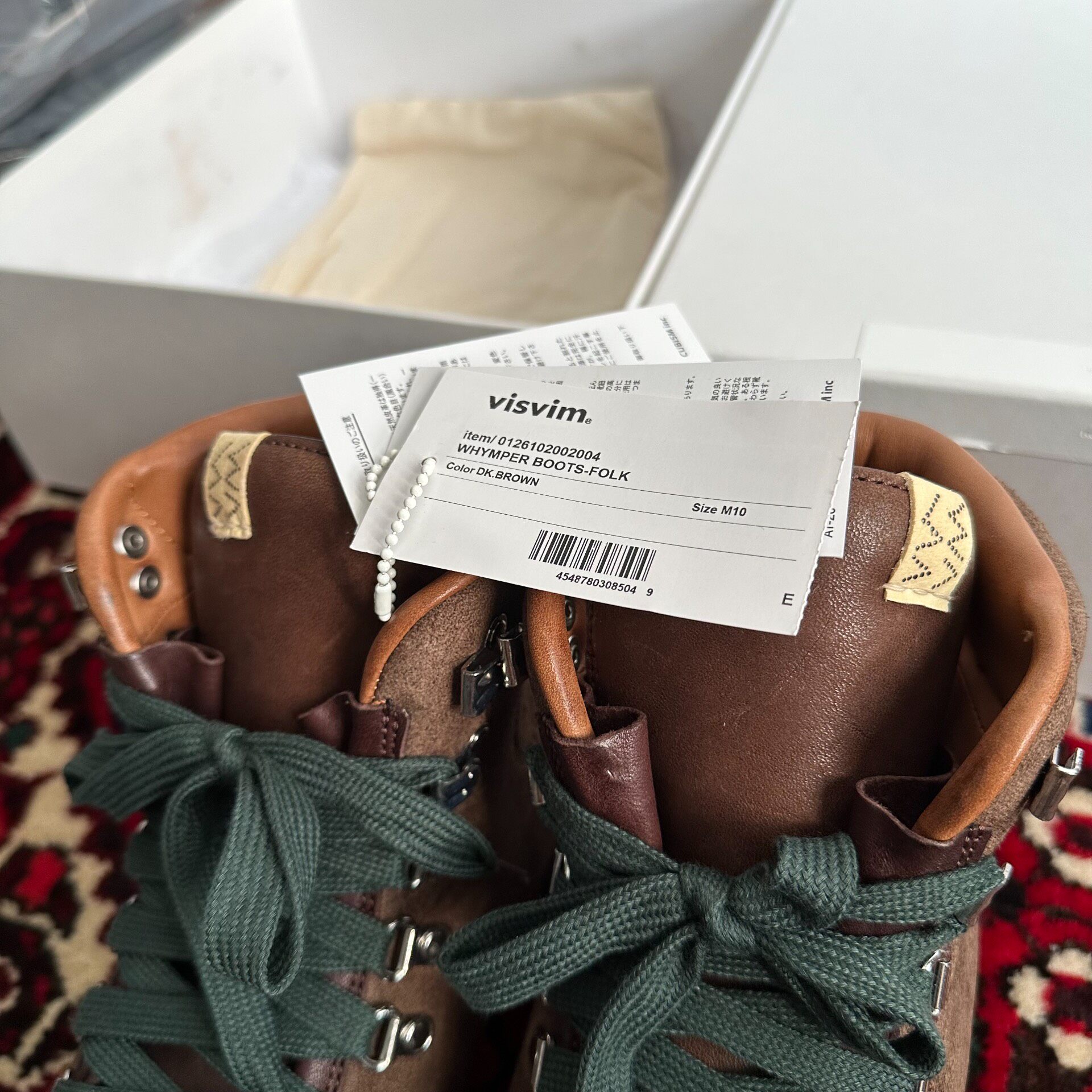 Visvim 26SS WHYPER BOOTS-FOLK — detail