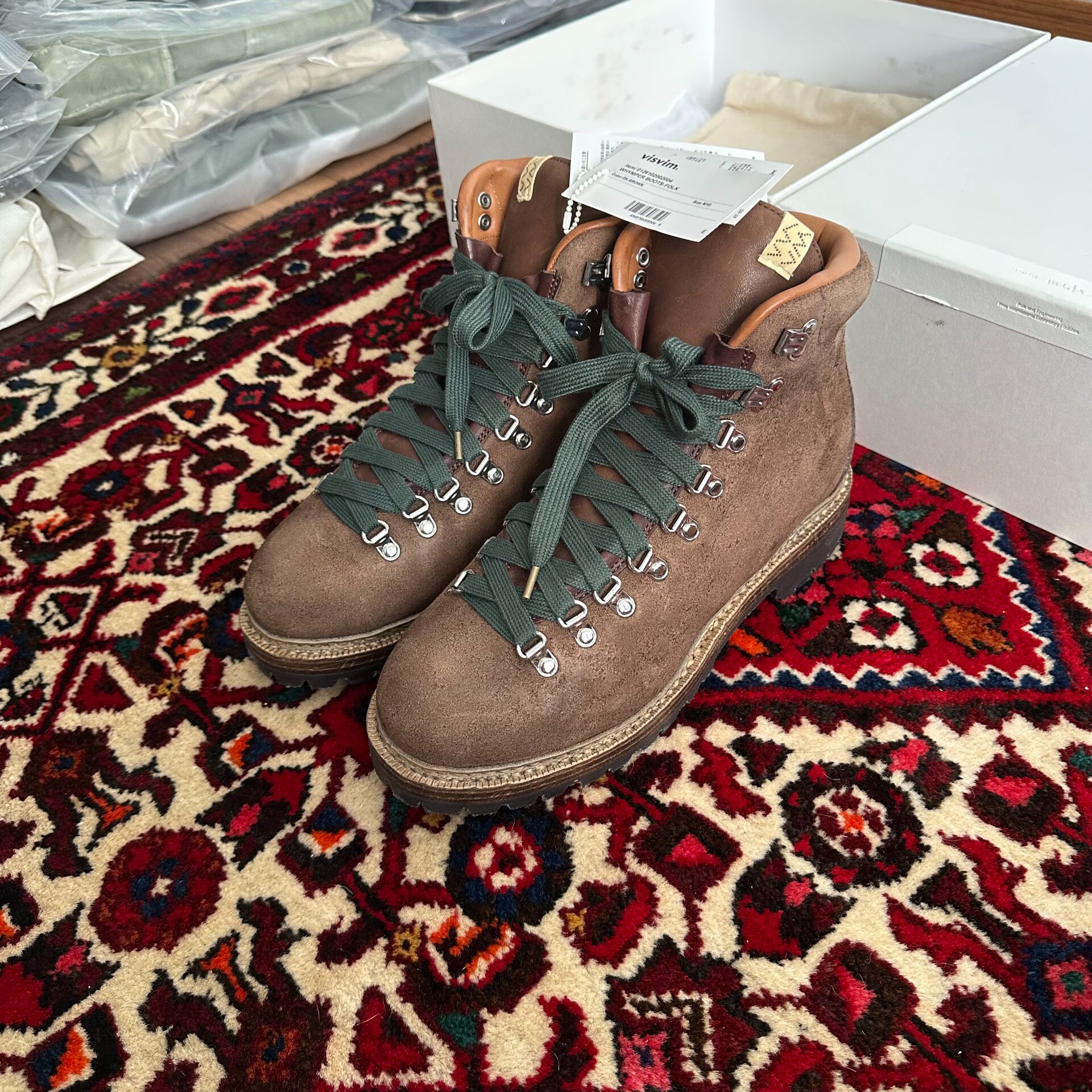 Visvim 26SS WHYPER BOOTS-FOLK — front