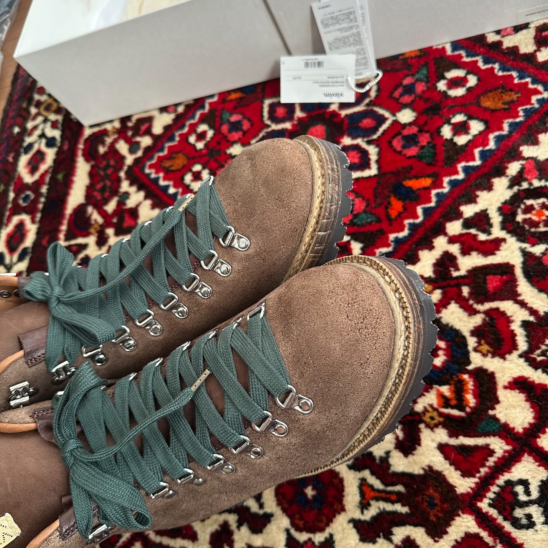 Visvim 26SS WHYPER BOOTS-FOLK — label