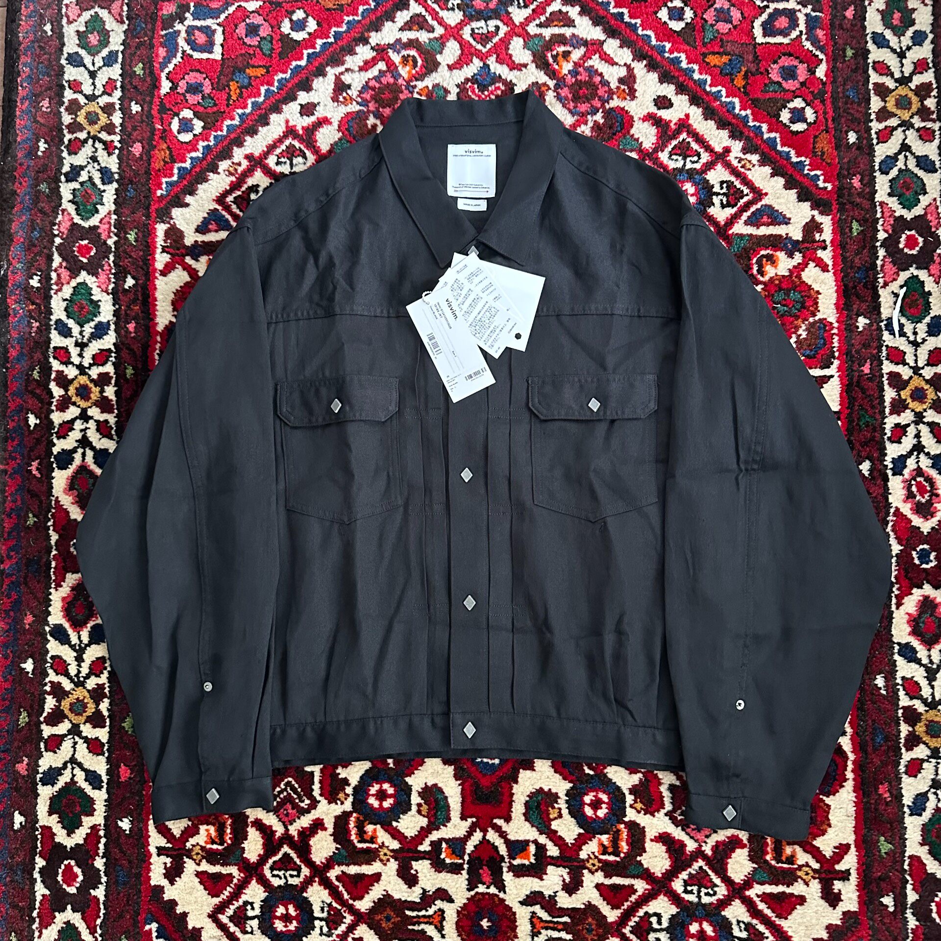 Visvim 101XX Black Denim Jacket