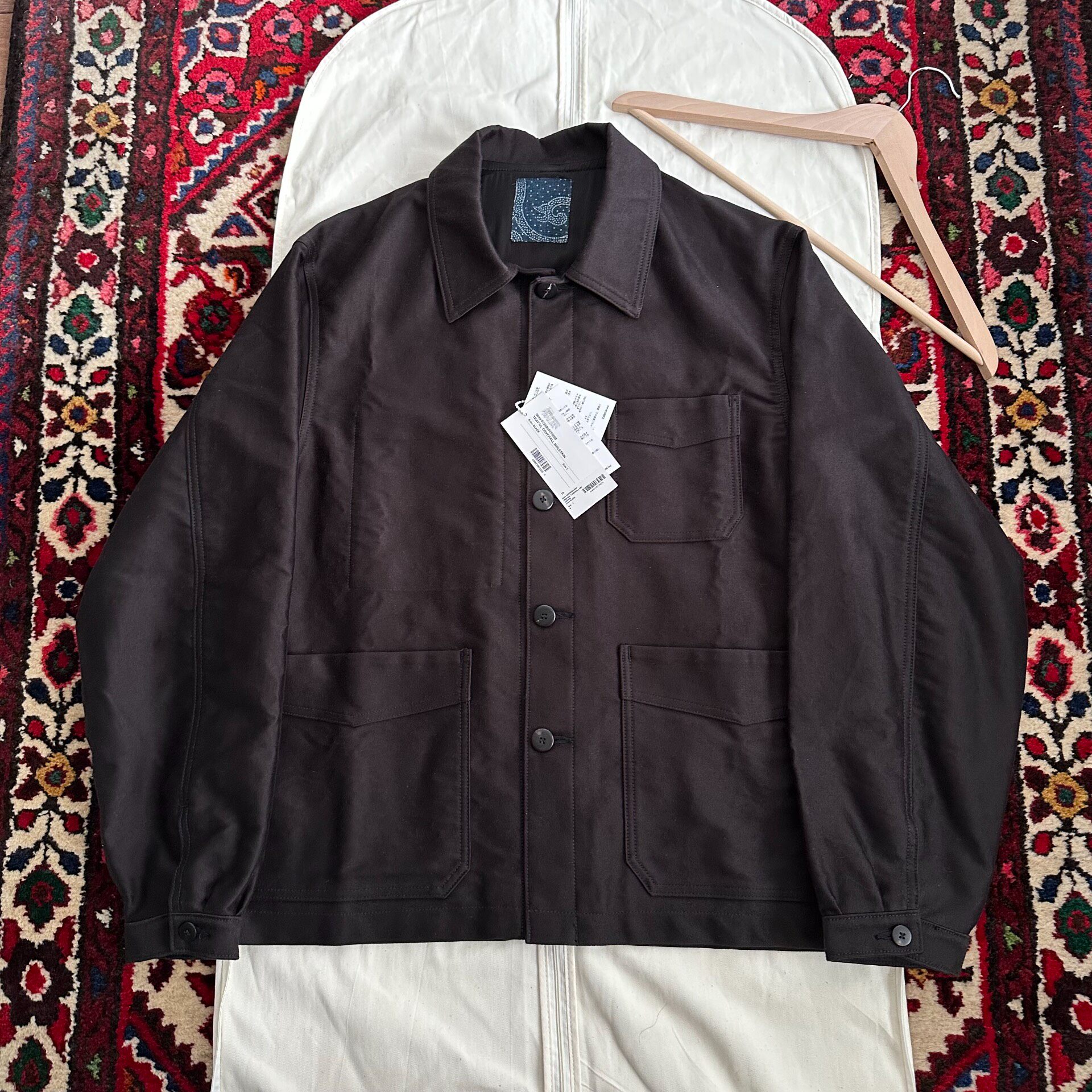 Visvim ICT 25aw Moleskin Coverall Jacket