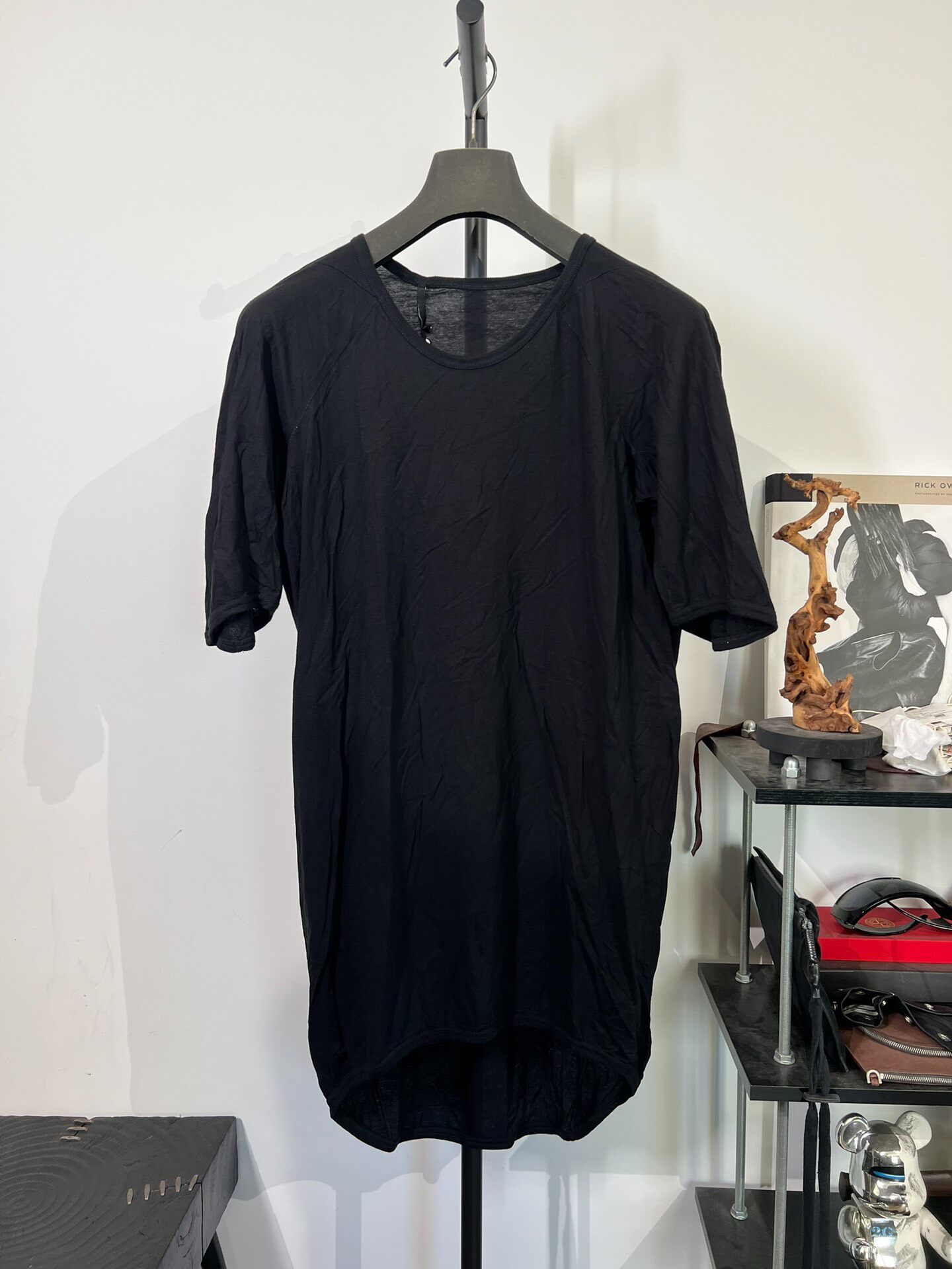 Boris Bidjan Saberi Black Short Sleeve Tee