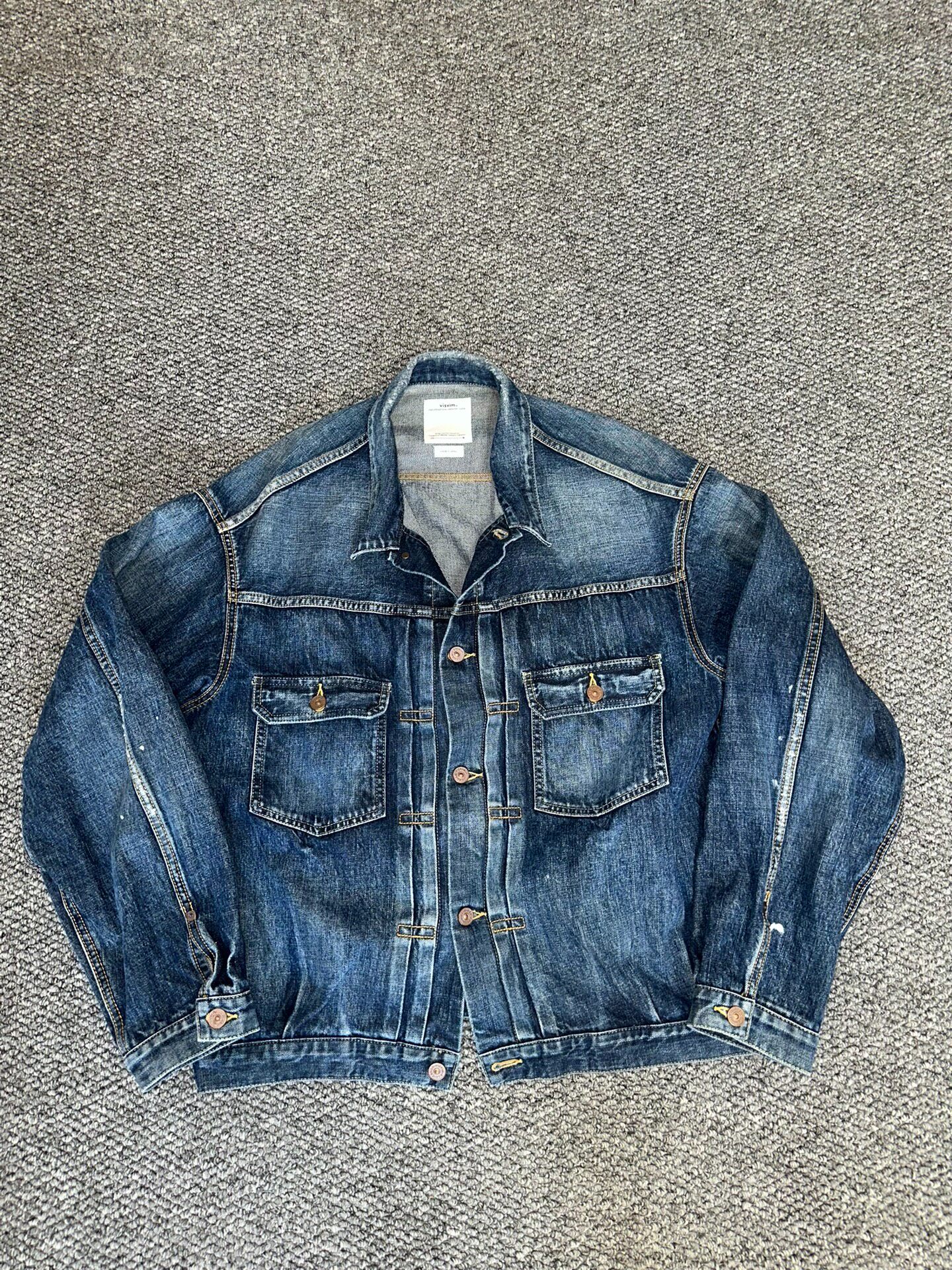 Visvim 101xx Faded Denim Trucker Jacket