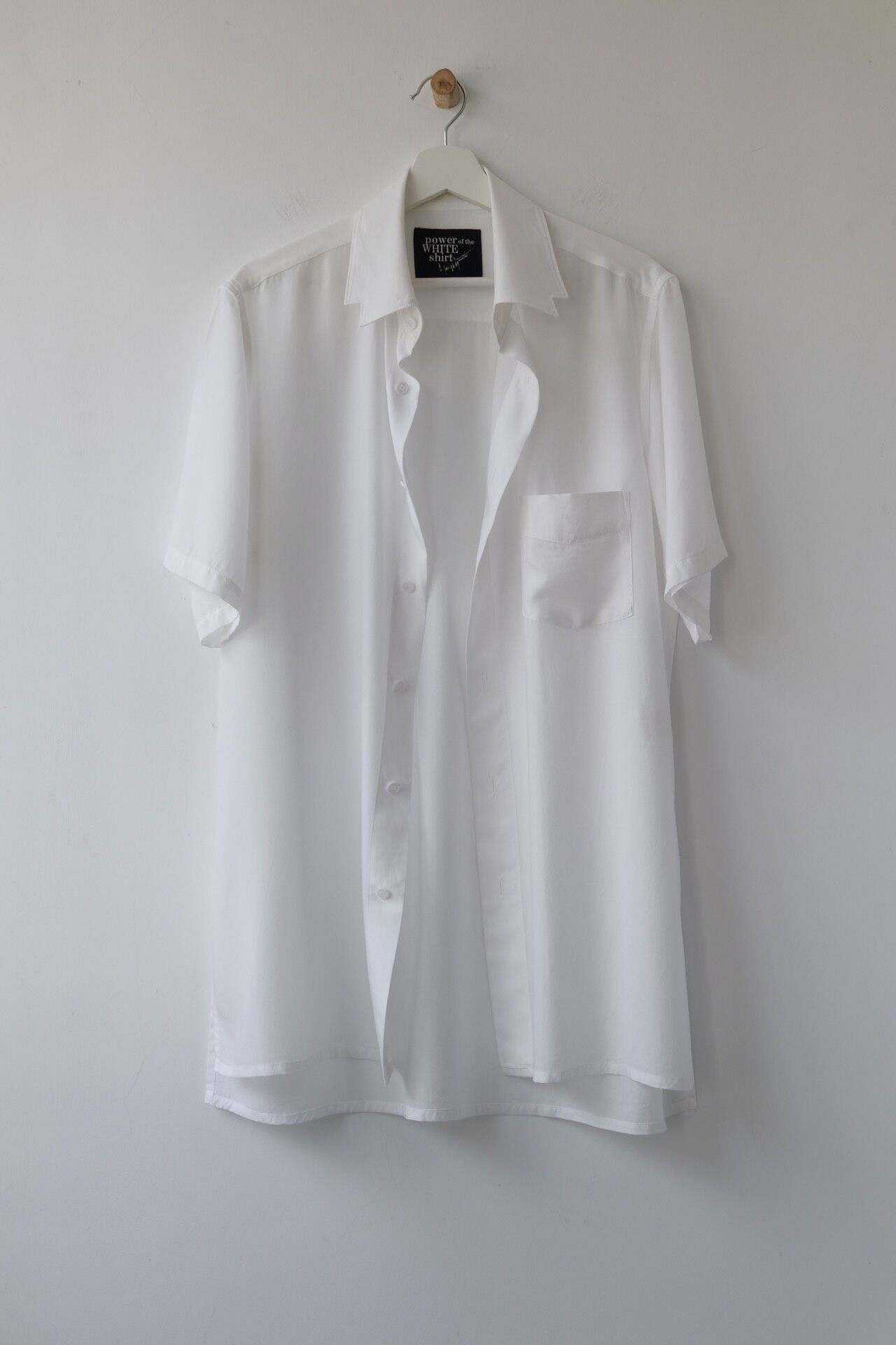 Yohji Yamamoto White Short Sleeve Shirt